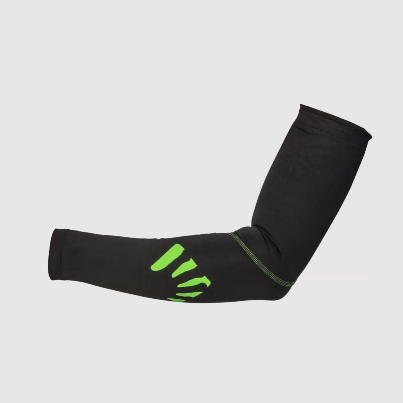 Mountain Biking | Accessories | Karpos ARM WARMER BLACK/GREEN FLUO