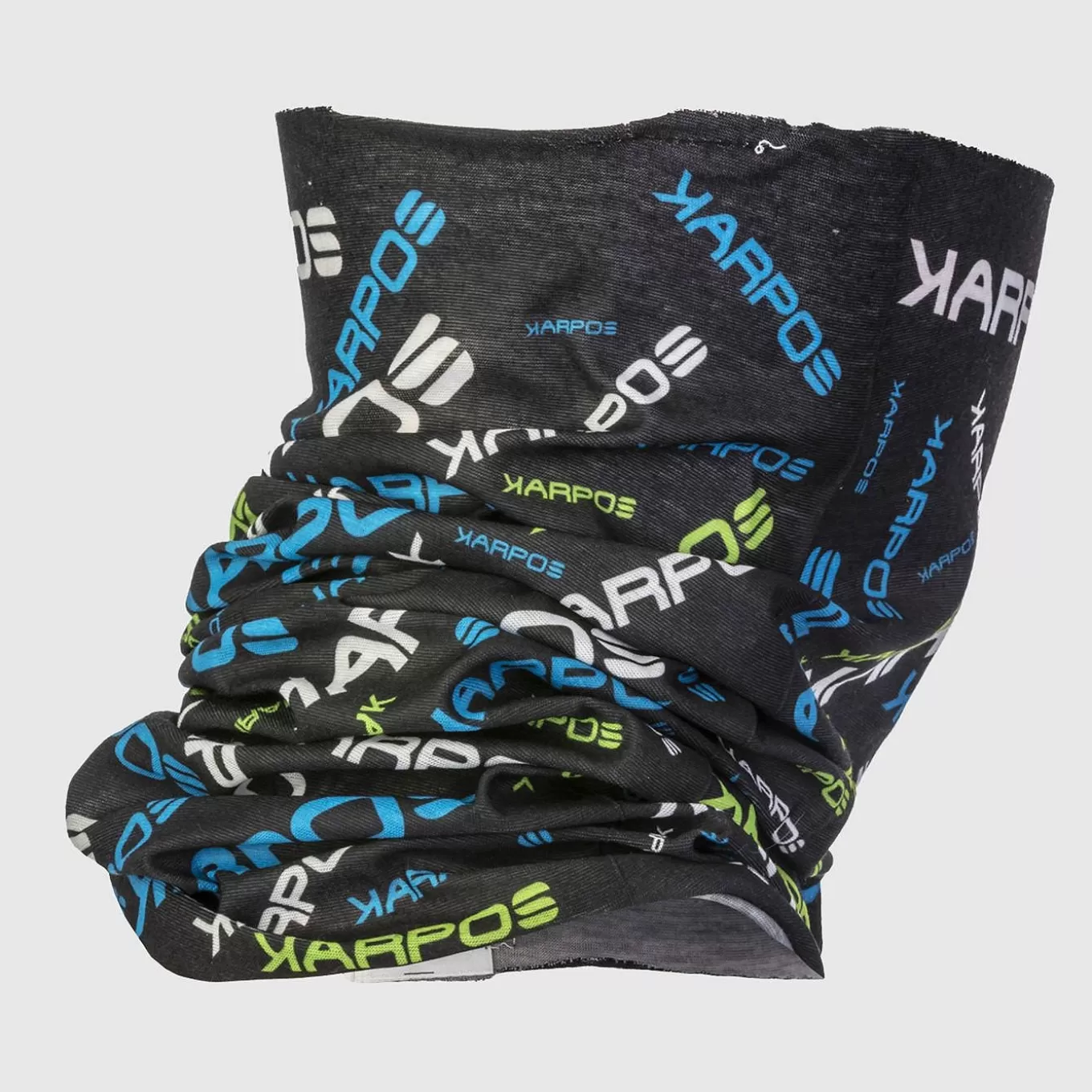 Winter | Ski Mountaineering | Karpos NECKWARMER LIGHT BLACK/INDIGO/GREEN FLUO