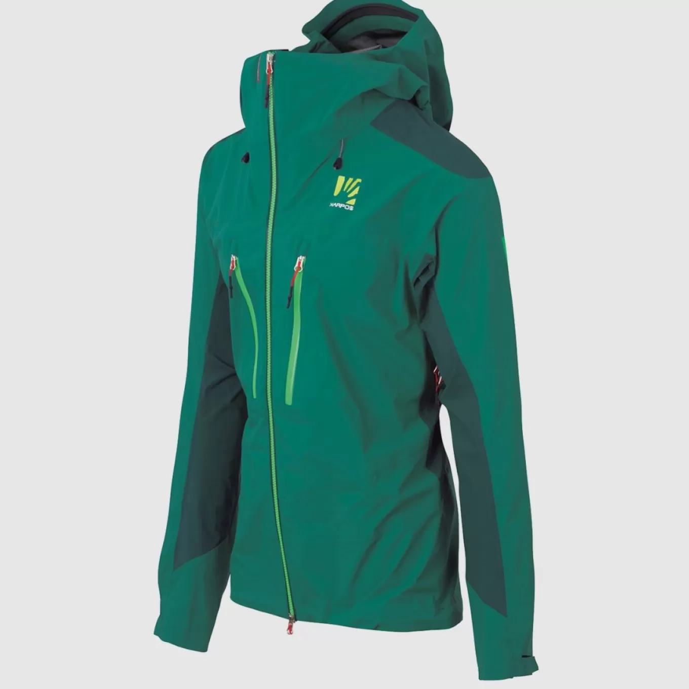 Rain | Alpine & Climbing | Karpos K-PERFORMANCE GTX PRO JACKET GREEN PINE DARK GREEN