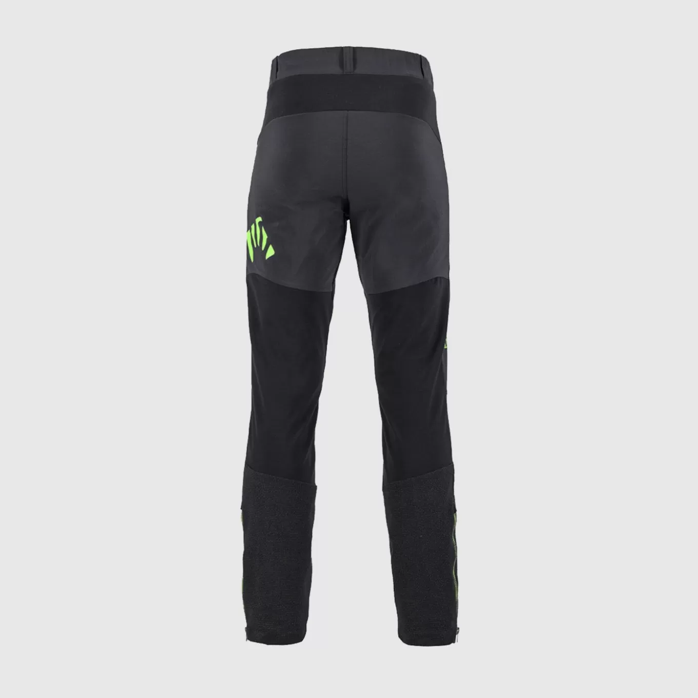 Winter | Alpine & Climbing | Karpos K-PERFORMANCE MOUNTAINEER PANTS BLACK GREEN FLUO