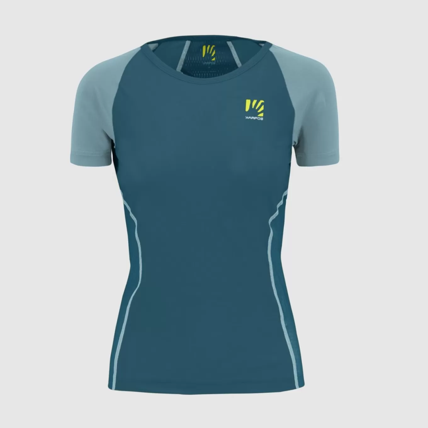 Outlet | Trail Running | Karpos LAVAREDO EVO W JERSEY CORSAIR/ADRIATIC BLUE