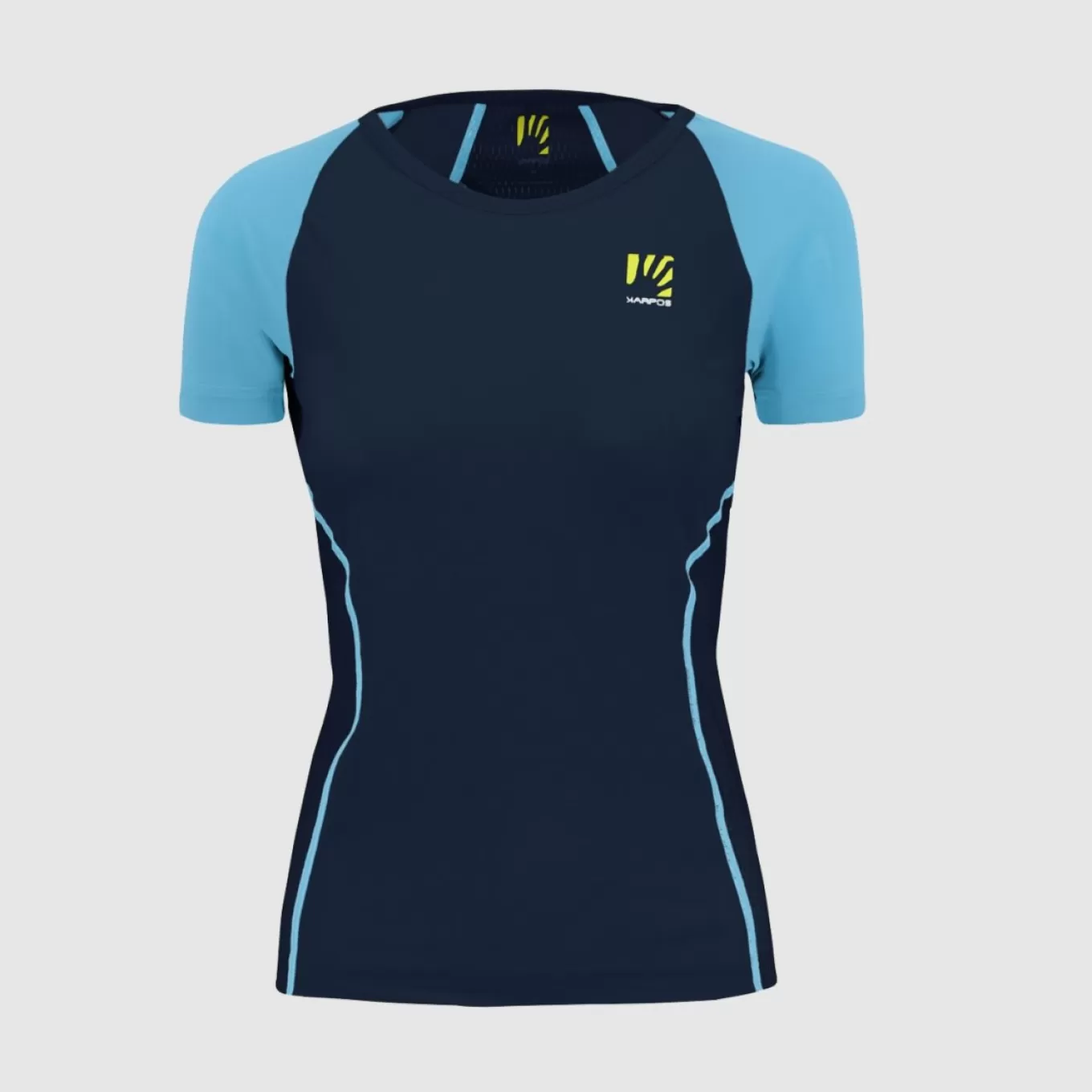 Outlet | Trail Running | Karpos LAVAREDO EVO W JERSEY SKY CAPTAIN/ BLUE ATOLL