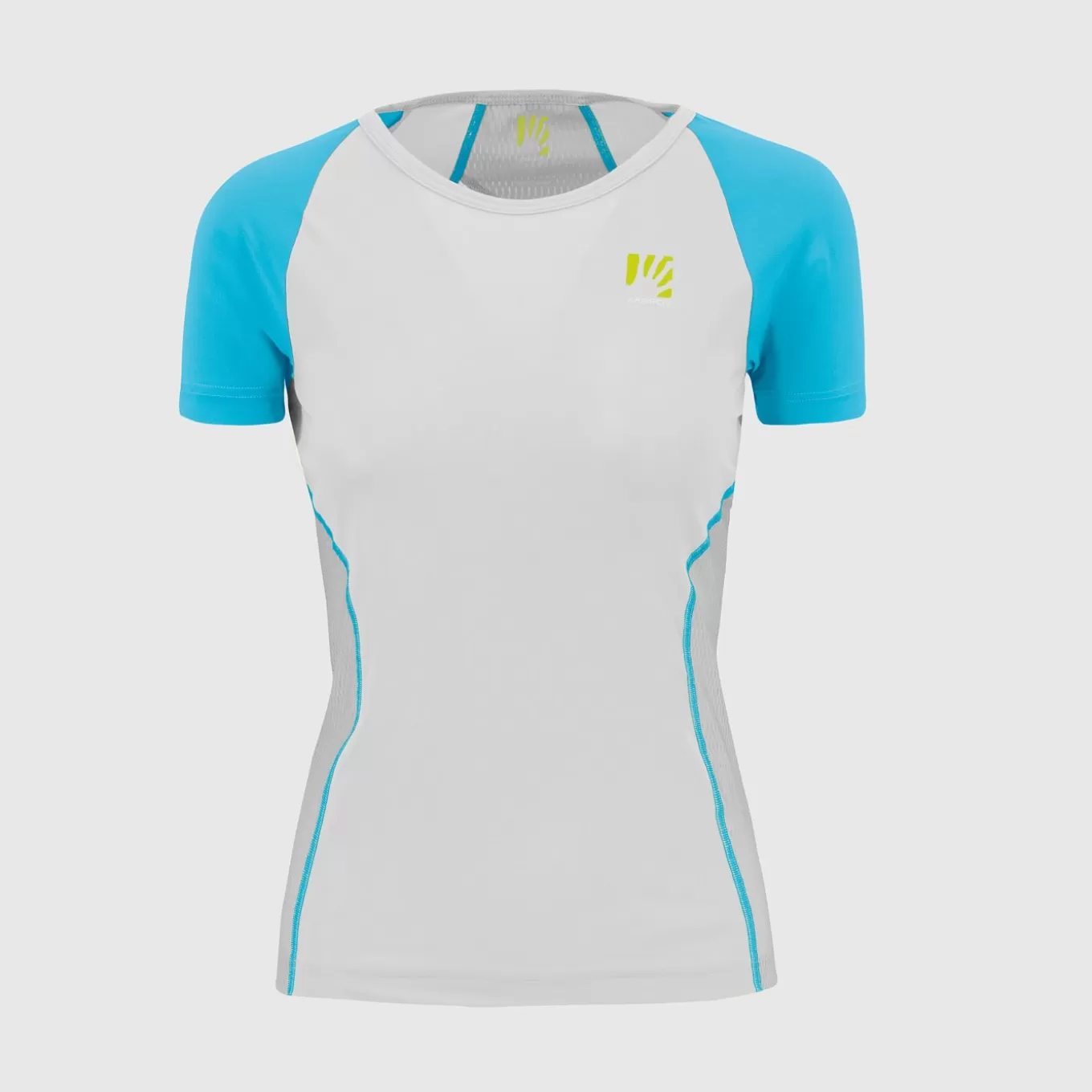 Trail Running | T-Shirts | Karpos LAVAREDO EVO W JERSEY WHITE/BLUE ATOLL