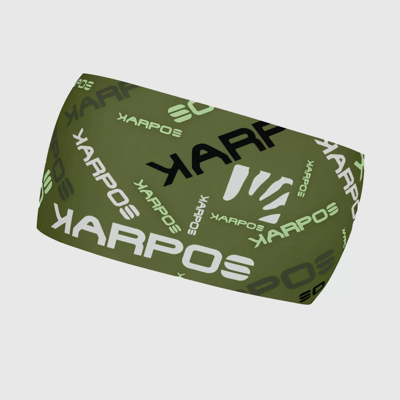 Mountaineering | Mountain Biking | Karpos LAVAREDO HEADBAND CEDAR GREEN/ARCADIAN