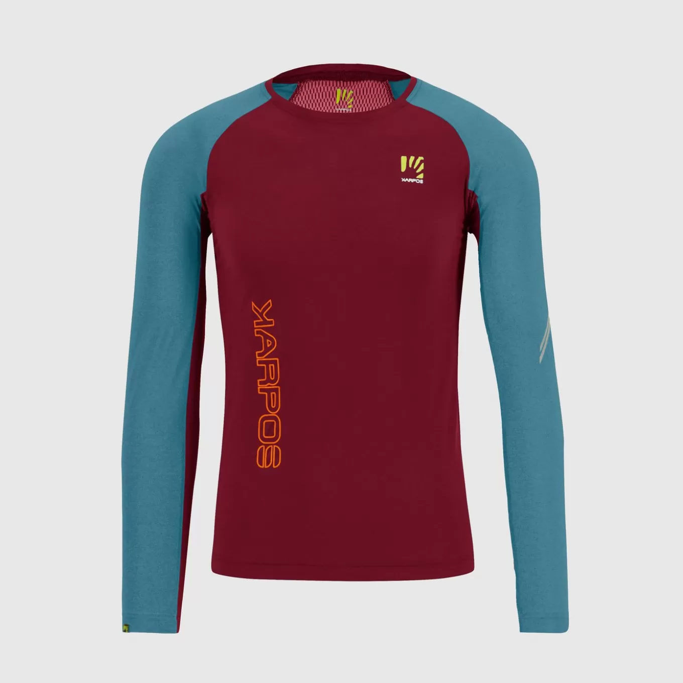 Trail Running | T-Shirts | Karpos LAVAREDO JERSEY LS POMEGRANADE/LARKSPUR