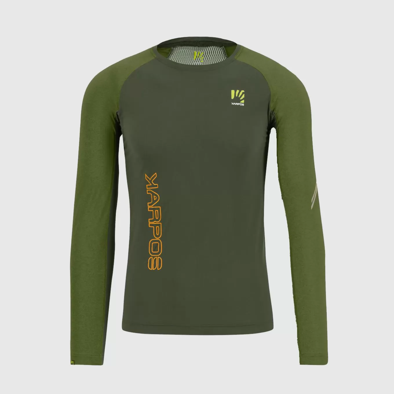 T-Shirts | Trail Running | Karpos LAVAREDO JERSEY LS RIFLE GREEN/CEDAR GREEN