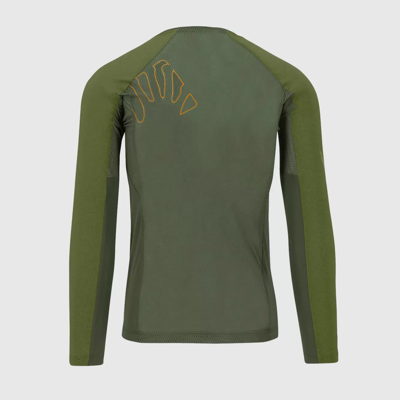 T-Shirts | Trail Running | Karpos LAVAREDO JERSEY LS RIFLE GREEN/CEDAR GREEN