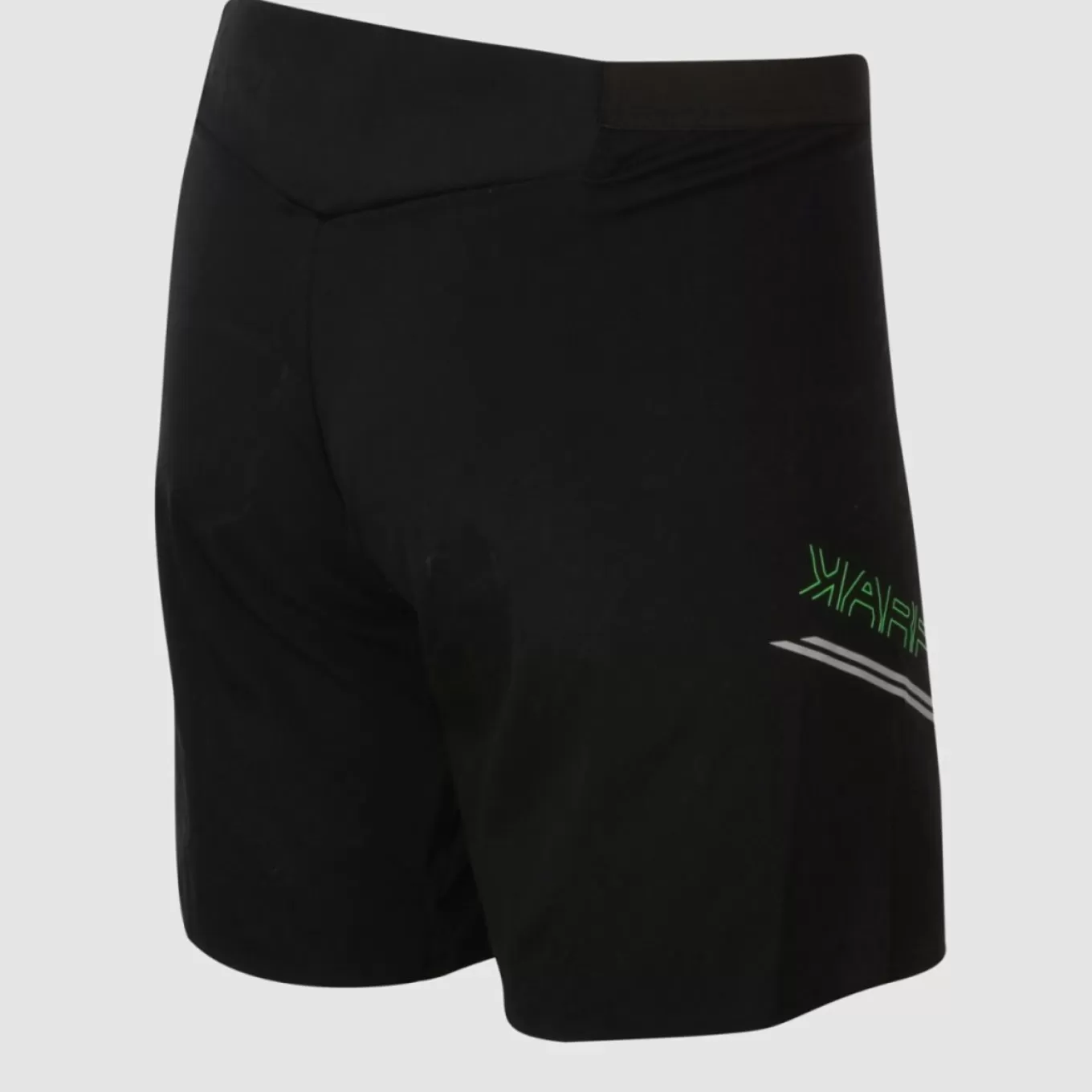 Trail Running | Shorts | Karpos LAVAREDO OVER SHORT BLACK/GREEN FLUO