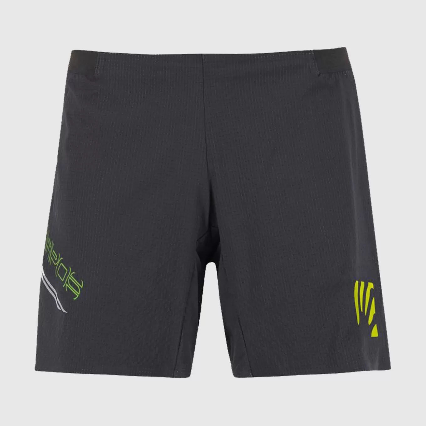 Trail Running | Shorts | Karpos LAVAREDO OVER SHORTS BLACK/JASMINE GREEN