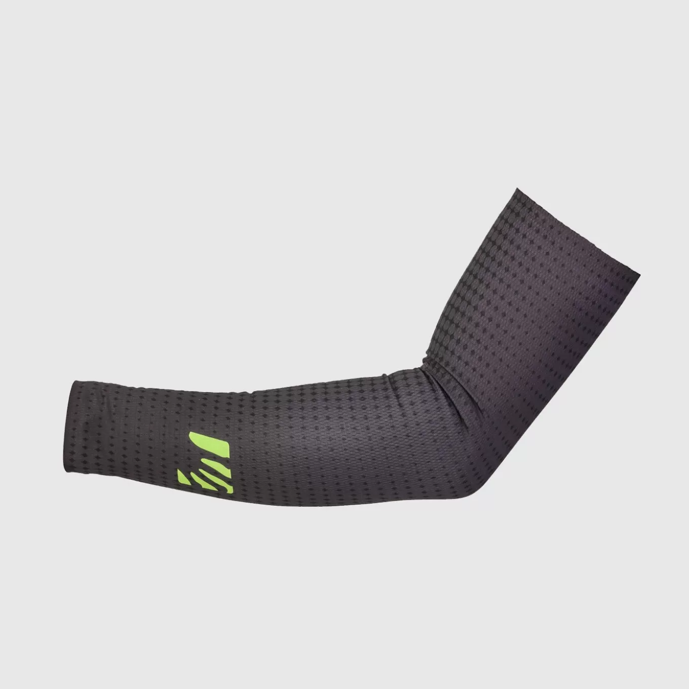 Trail Running | Accessories | Karpos LAVAREDO PLUS ARM WARMERS BLACK/GREEN FLUO