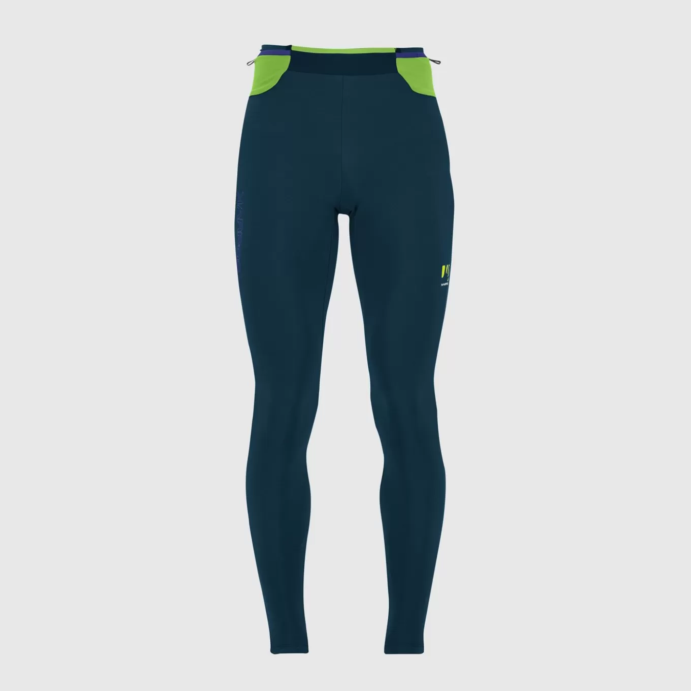 Outlet | Winter | Karpos LAVAREDO PLUS WINTER TIGHT MIDNIGHT/GREEN FLASH