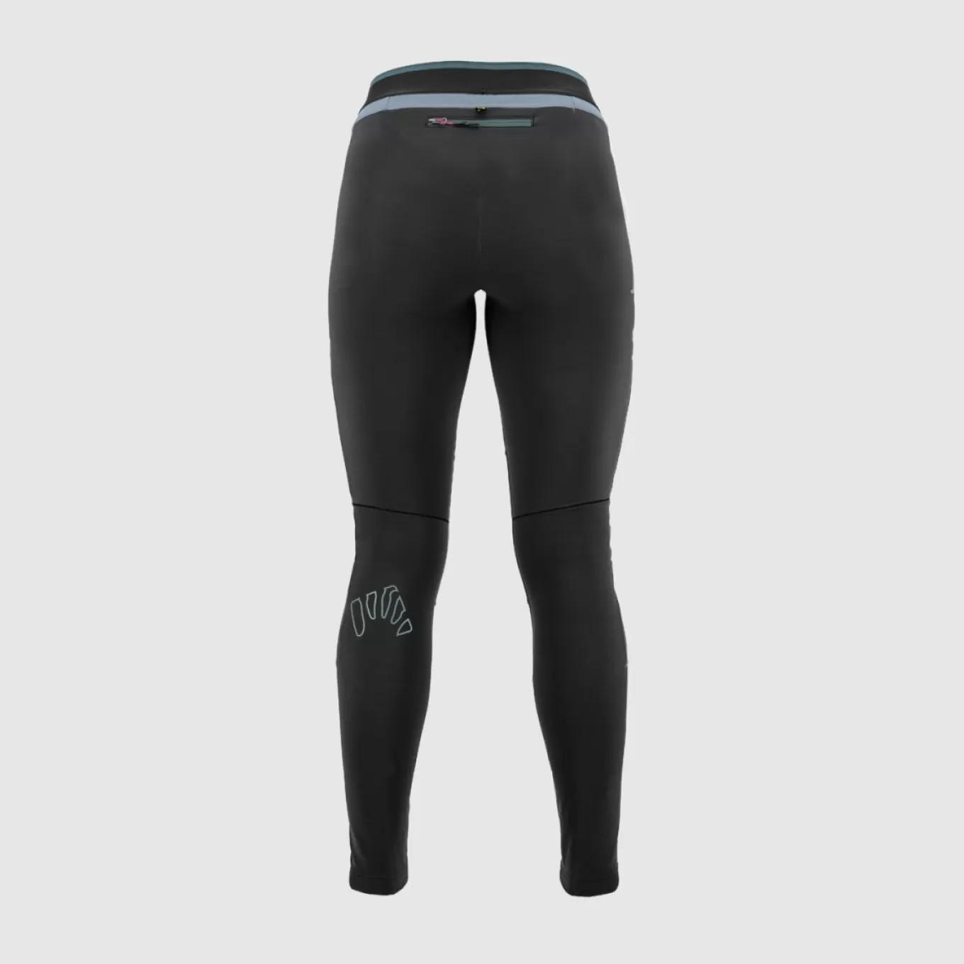 Outlet | Winter | Karpos LAVAREDO PLUS WINTER W TIGHTS BLACK/DUSTY BLUE