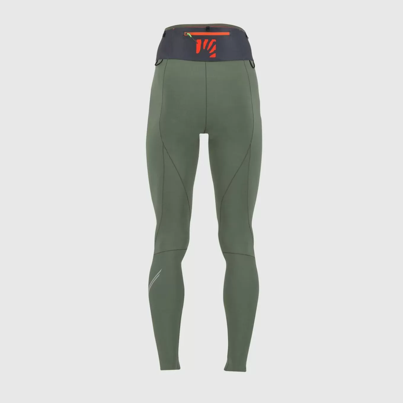 Winter | Trail Running | Karpos LAVAREDO WINTER TIGHTS THYME/BLACK SAND