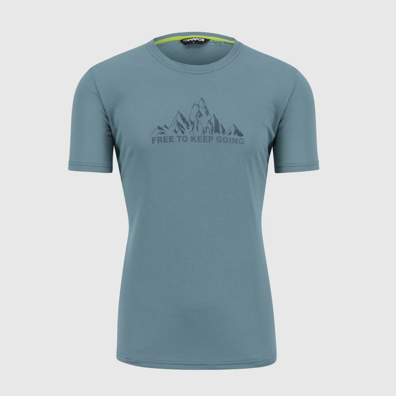 Hiking | T-Shirts | Karpos LOMA PRINT JERSEY SMOKE BLUE/BLUEFIN