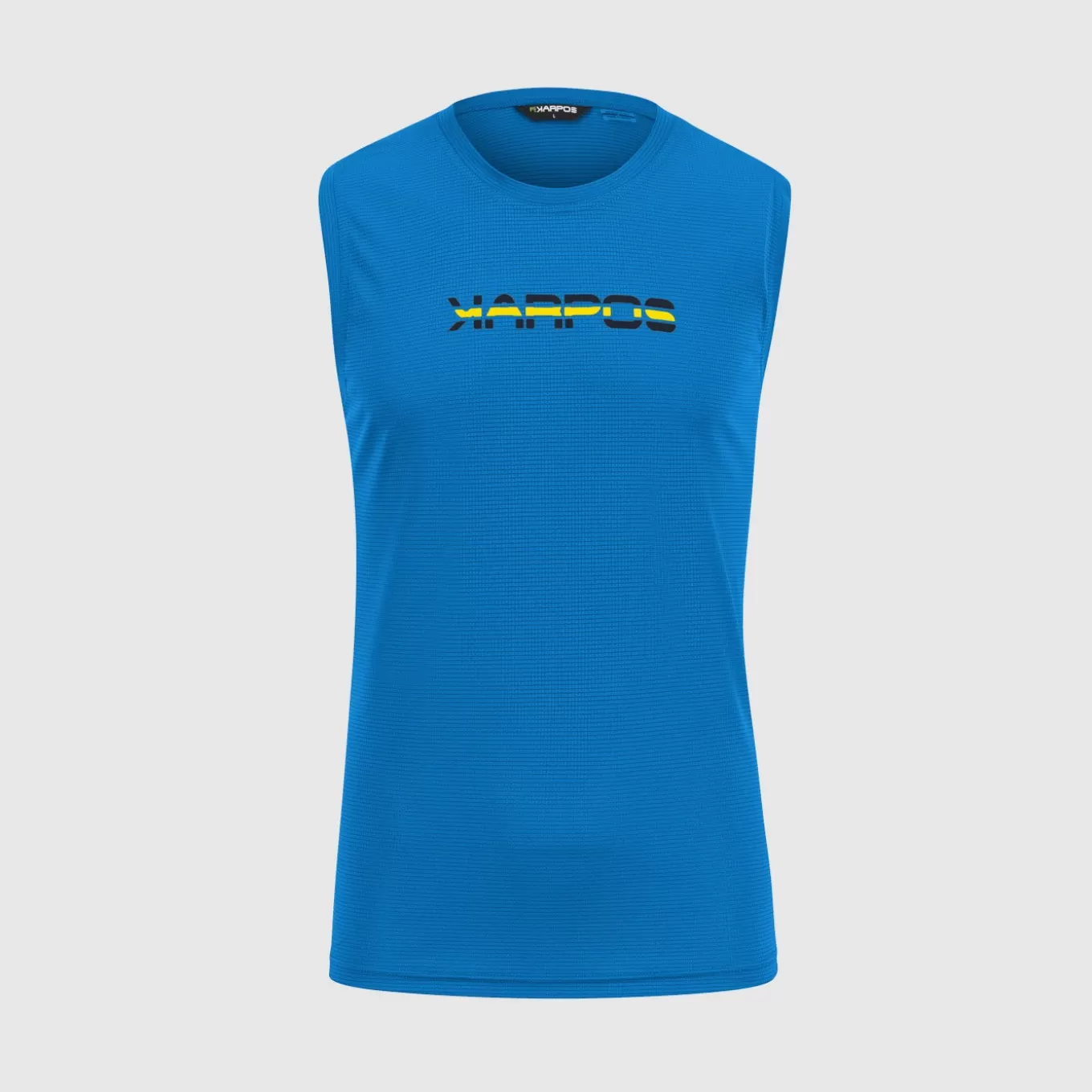 Hiking | T-Shirts | Karpos LOMA TANK INDIGO BUNTING/HIGH VISIBILITY