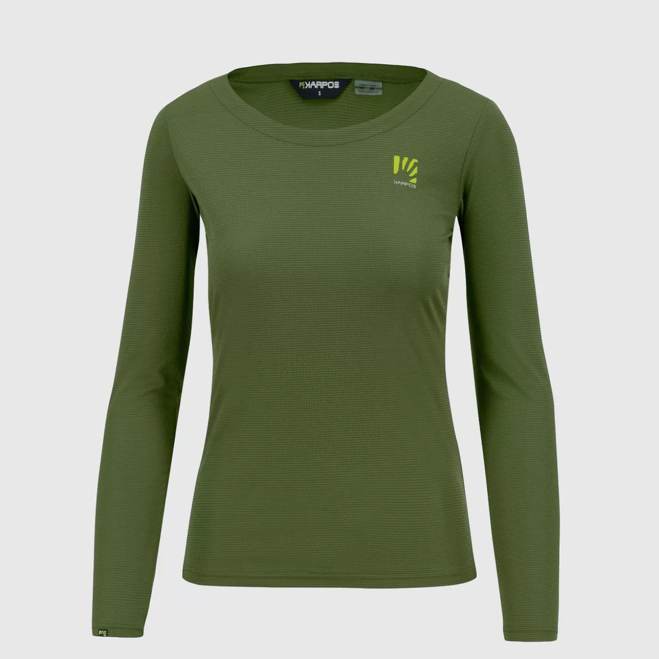 Hiking | T-Shirts | Karpos LOMA W JERSEY LS CEDAR GREEN/RIFLE G/ARCADIAN