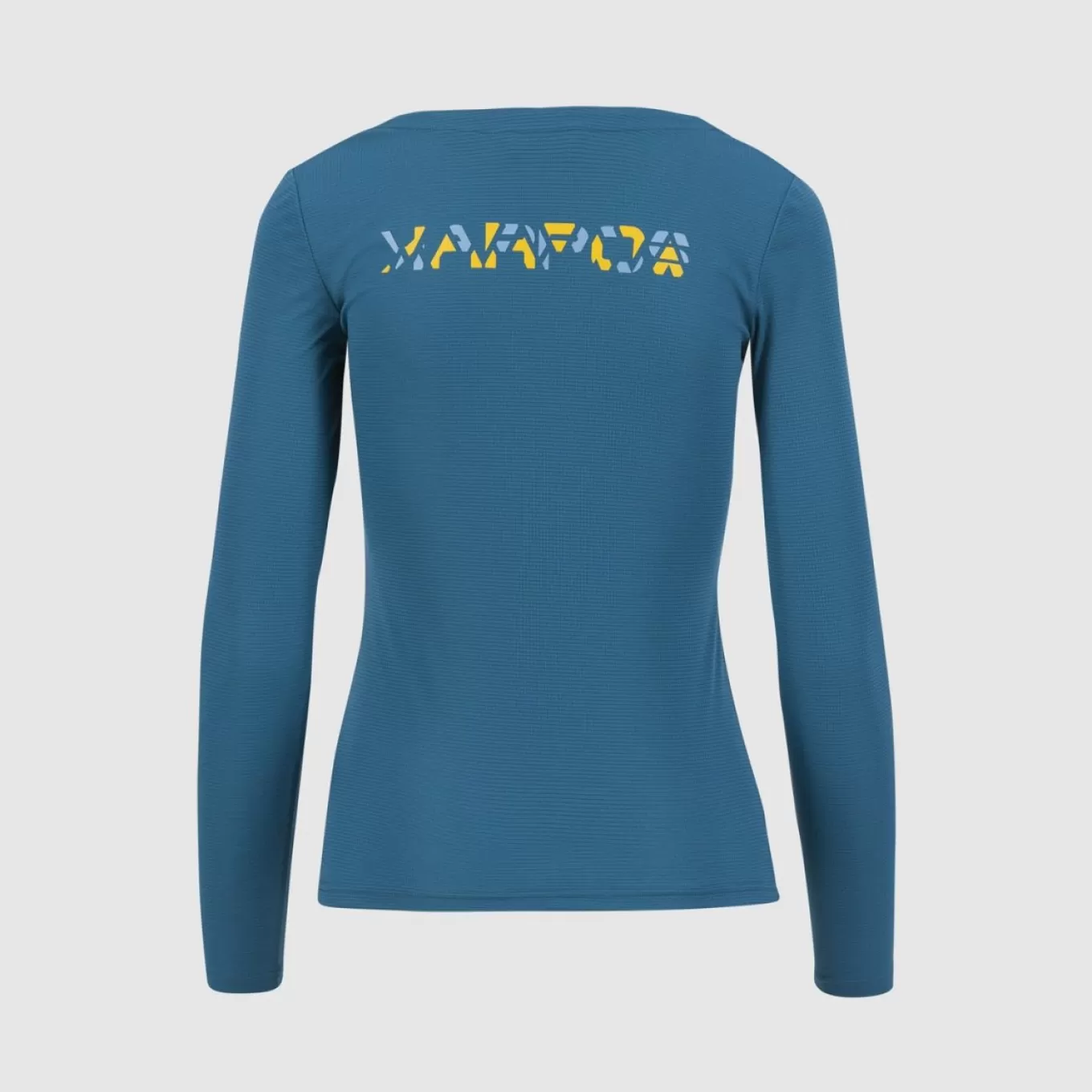 Hiking | T-Shirts | Karpos LOMA W JERSEY LS CORSAIR/ADRIATIC BLUE/LEMON CU