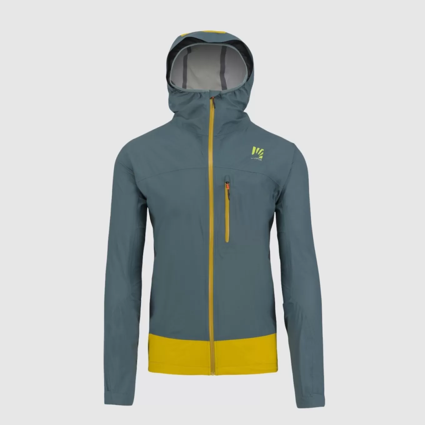 Outlet | Winter | Karpos LOT RAIN JACKET NORTH ATLANTIC/LEMON CURRY