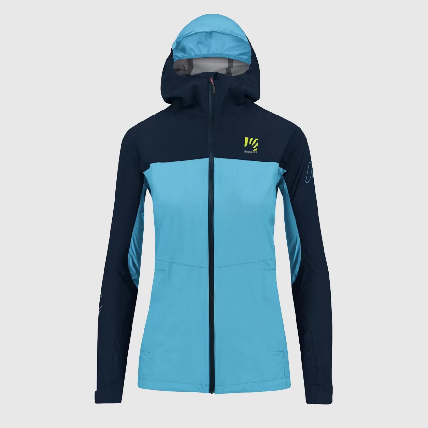 Rain | Climbing | Karpos LOT RAIN W JACKET BLUE ATOLL/SKY CAPTAIN