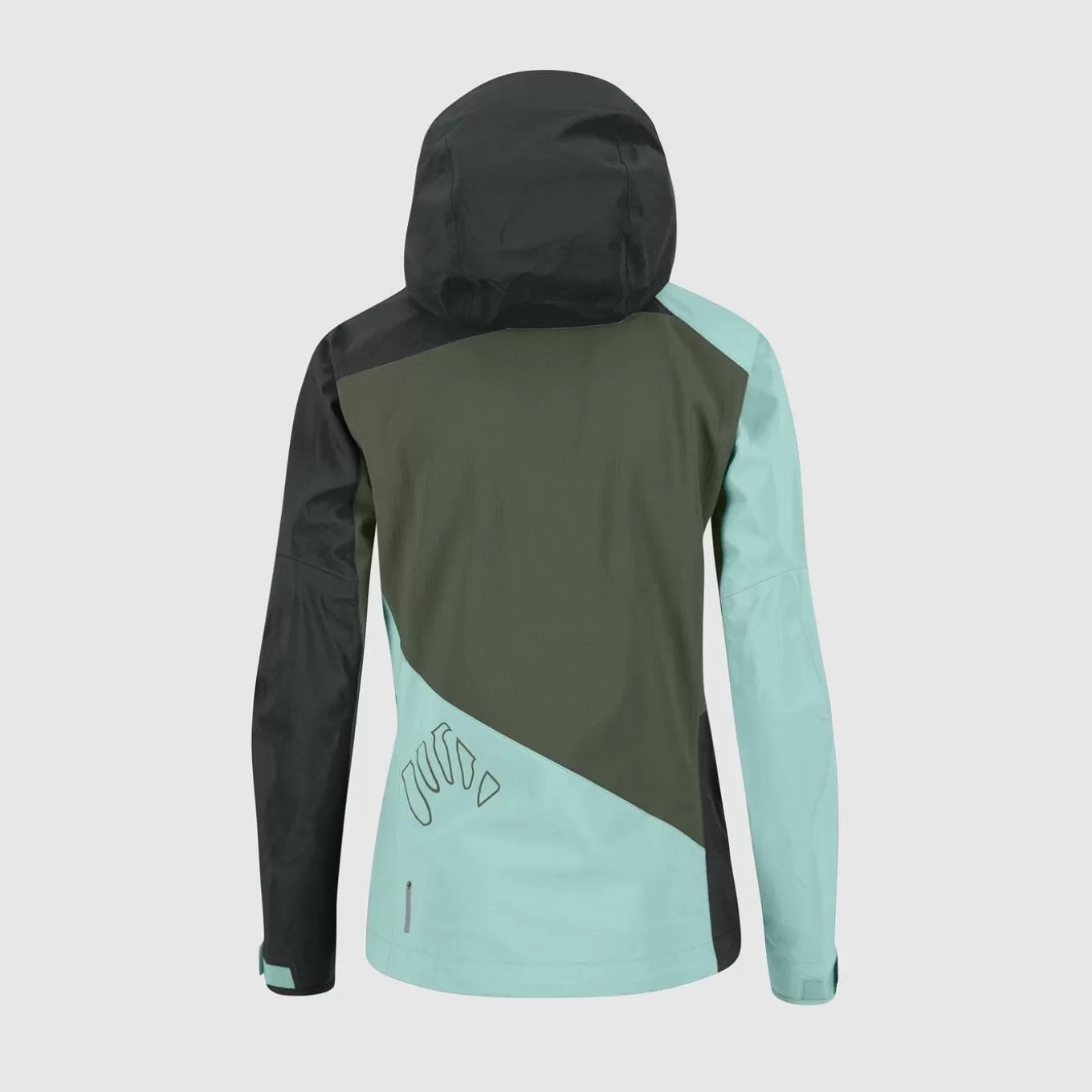 Outlet | Winter | Karpos MARMOLADA W JACKET THYME/AQUA SKY/BLACK SAND