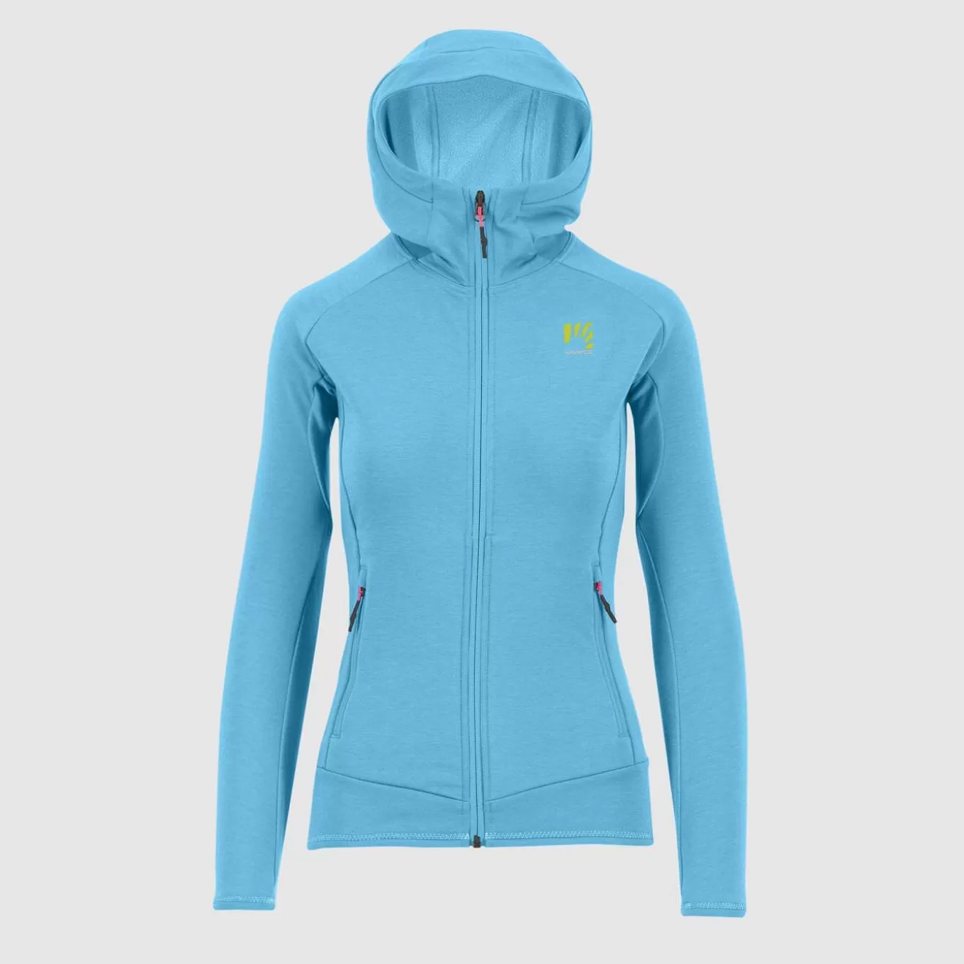 Outlet | Winter | Karpos MEZZODI HOODIE W FLEECE BLUE ATOLL