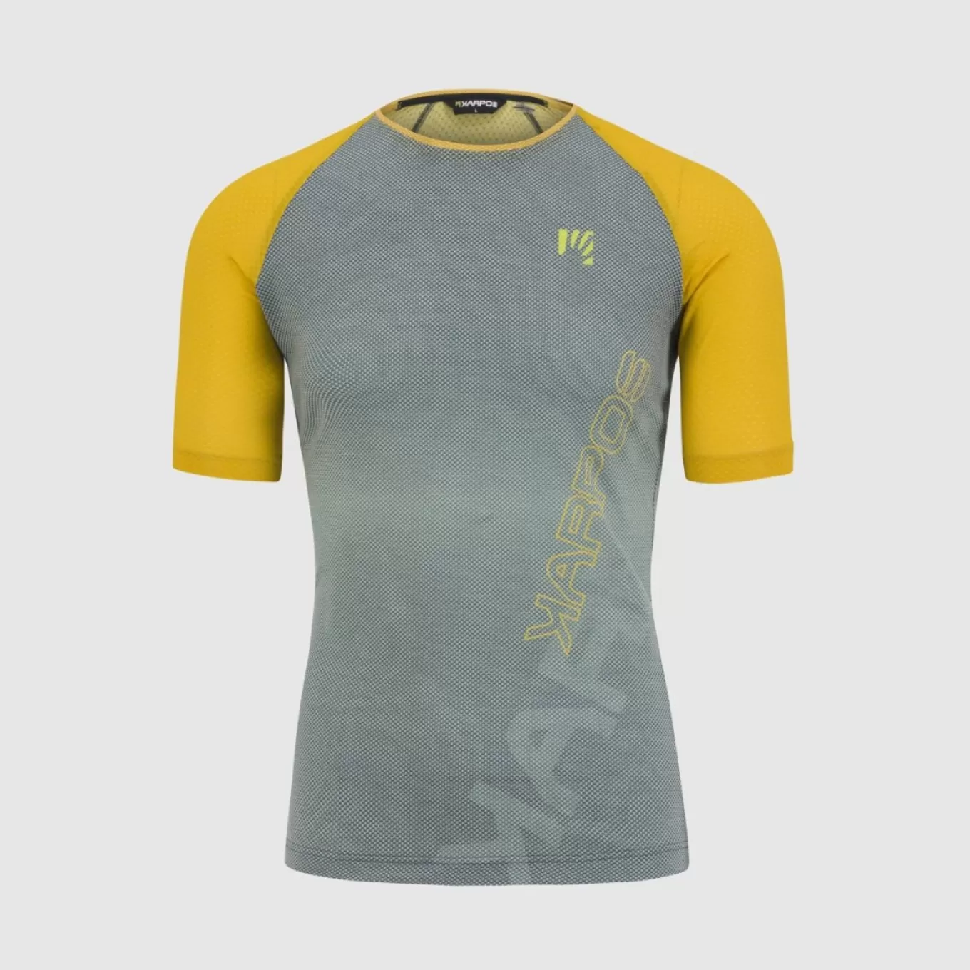 Outlet | Trail Running | Karpos MOVED EVO JERSEY DARK SLATE/LEMON CURRY