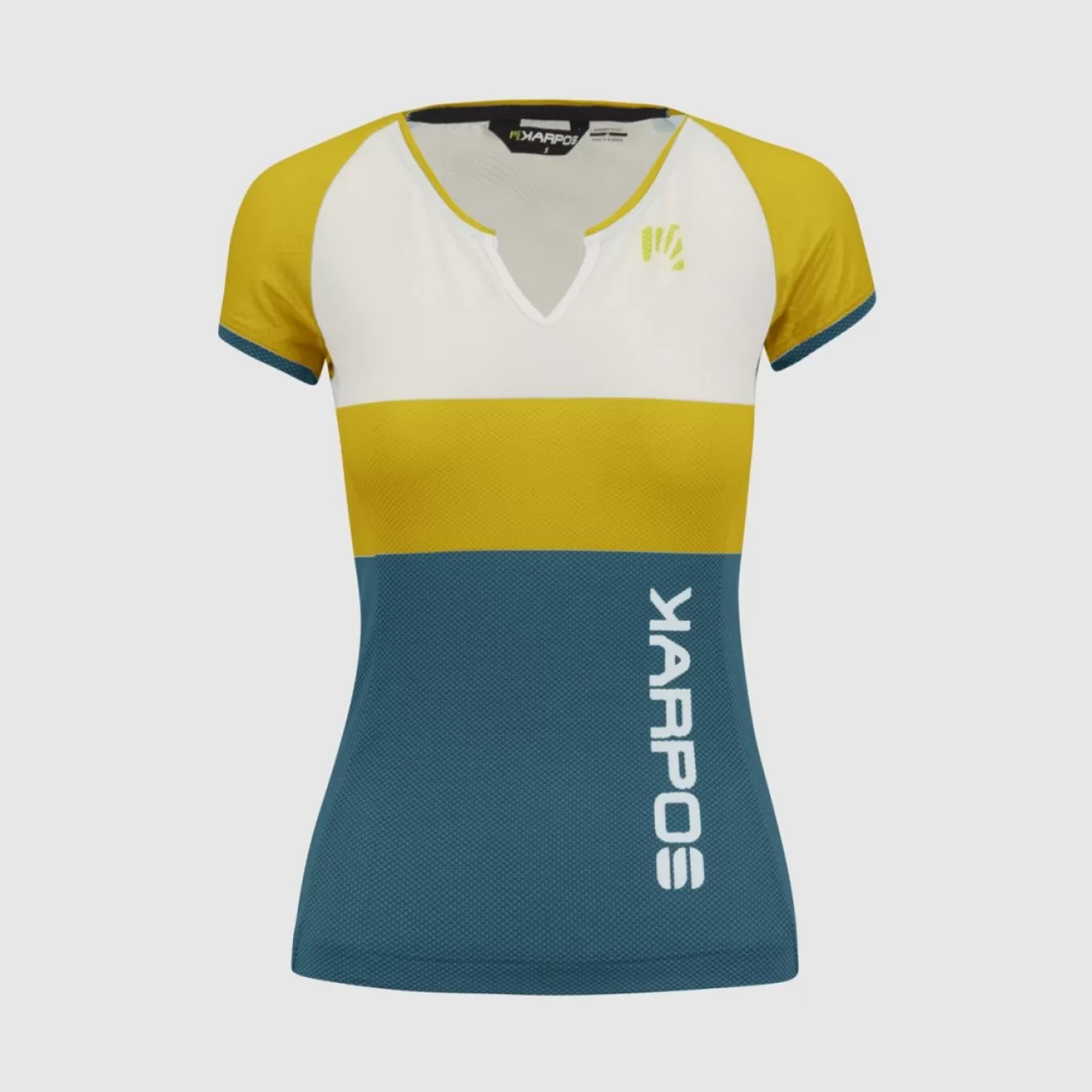 Outlet | Trail Running | Karpos MOVED EVO W JERSEY LEMON CURRY/WHITE/CORSAIR