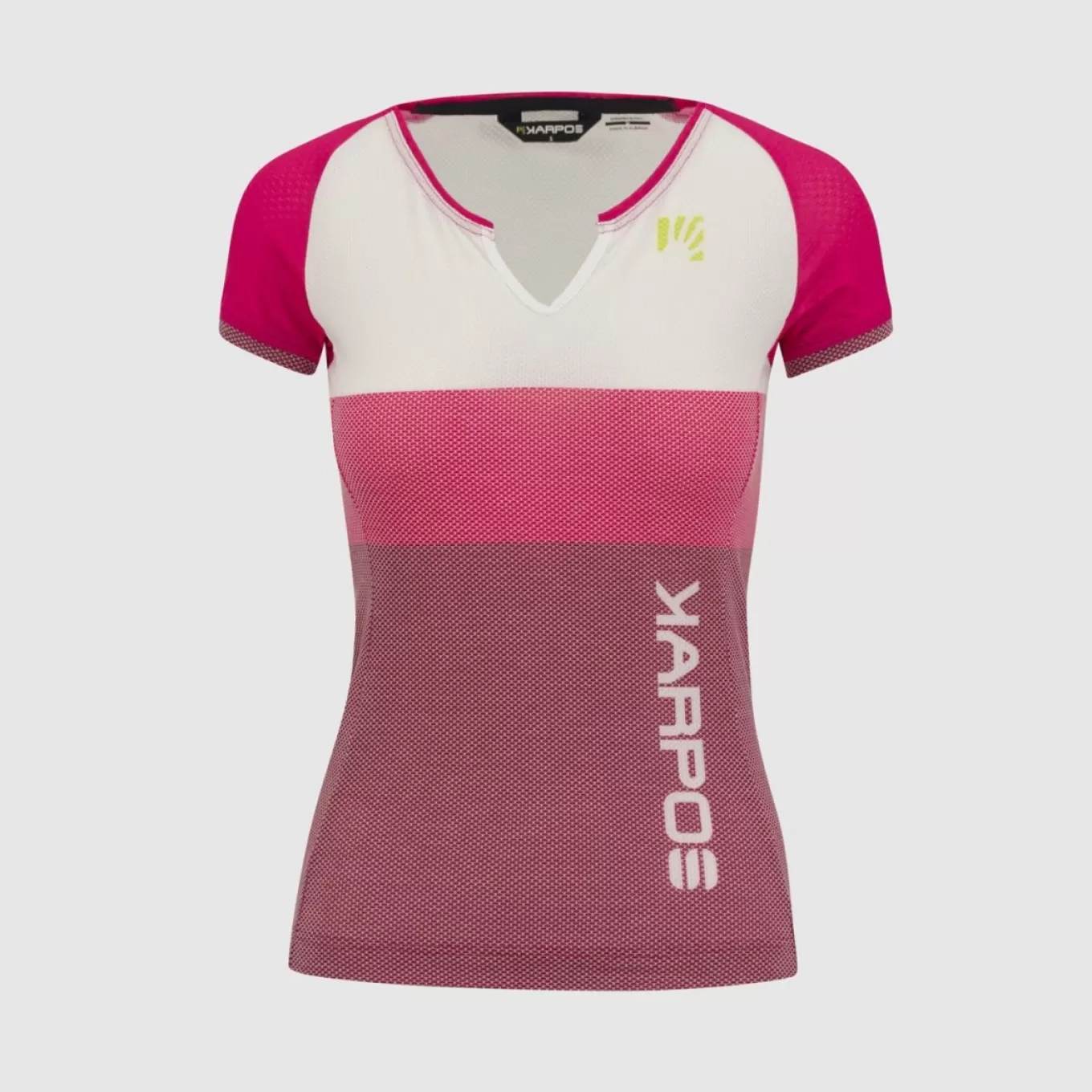 Outlet | Trail Running | Karpos MOVED EVO W JERSEY INNUENDO/WHITE/CHERRIES JUBILE