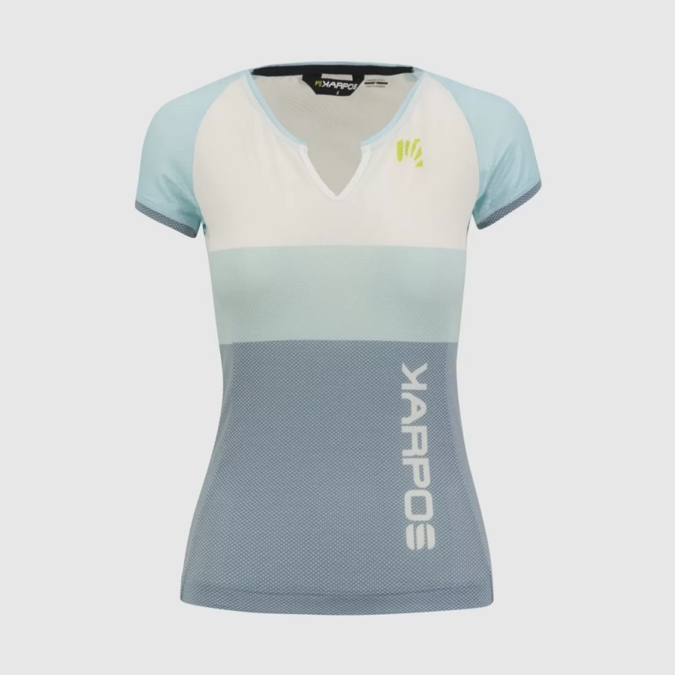 Outlet | Trail Running | Karpos MOVED EVO W JERSEY AQUAMARINE/WHITE/SPRING LAKE