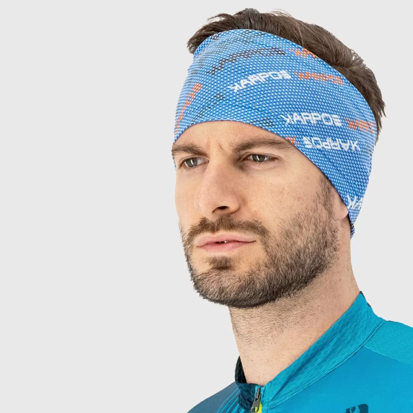 Outlet | Mountaineering | Karpos MOVED HEADBAND INDIGO B./TANGERINE T.