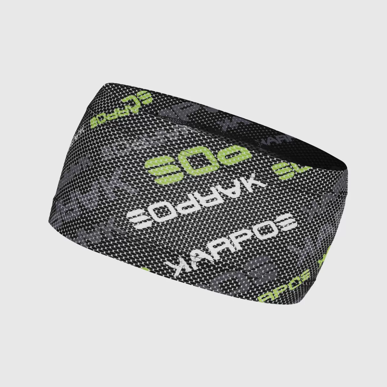 Mountaineering | Mountain Biking | Karpos MOVED HEADBAND BLACK/JASMINE GREEN