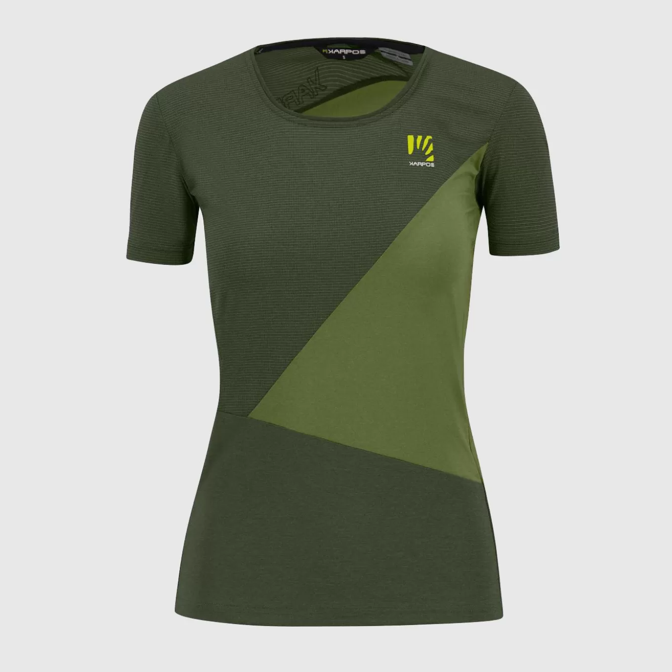 Hiking | T-Shirts | Karpos NUVOLAU W JERSEY RIFLE GREEN/CEDAR GREEN