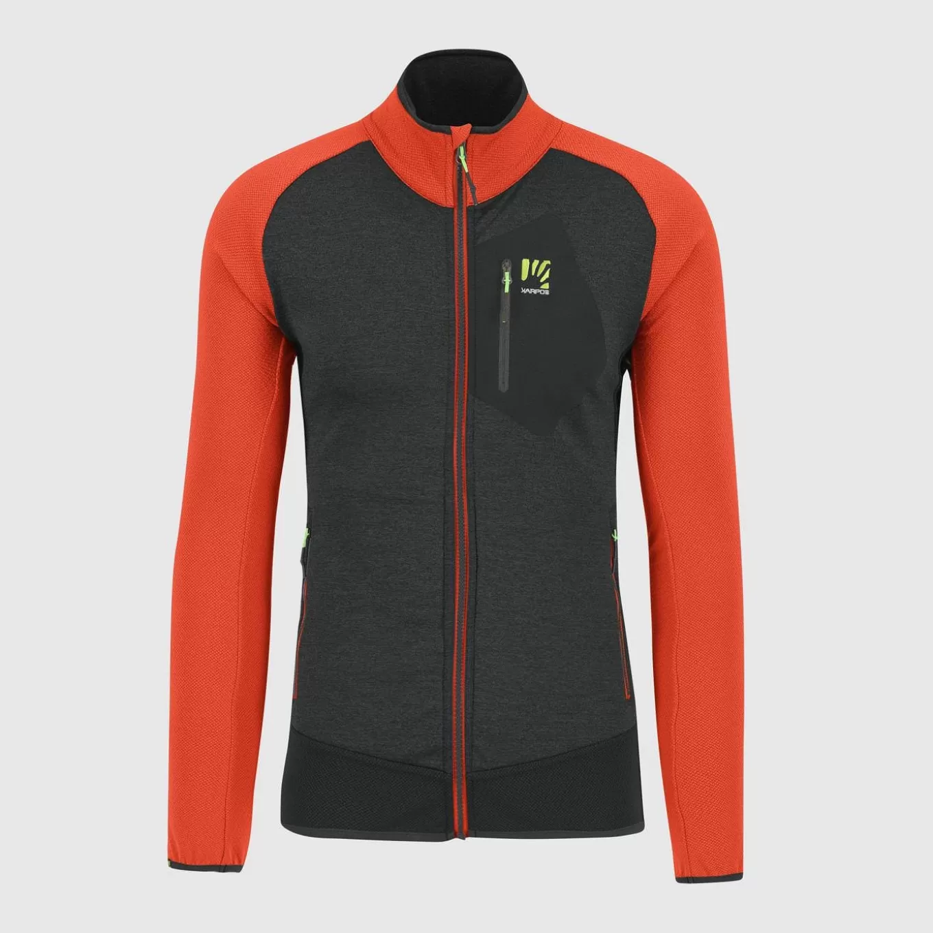 Outlet | Winter | Karpos ODLE FLEECE BLACK SAND/SPICY ORANGE