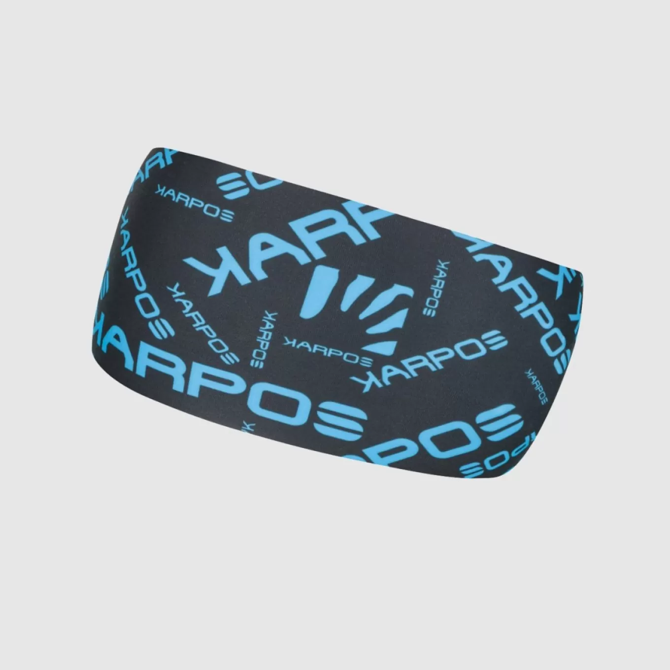 Winter | Skimo Touring | Karpos PELMO HEADBAND BLACK/BLUE JEWEL