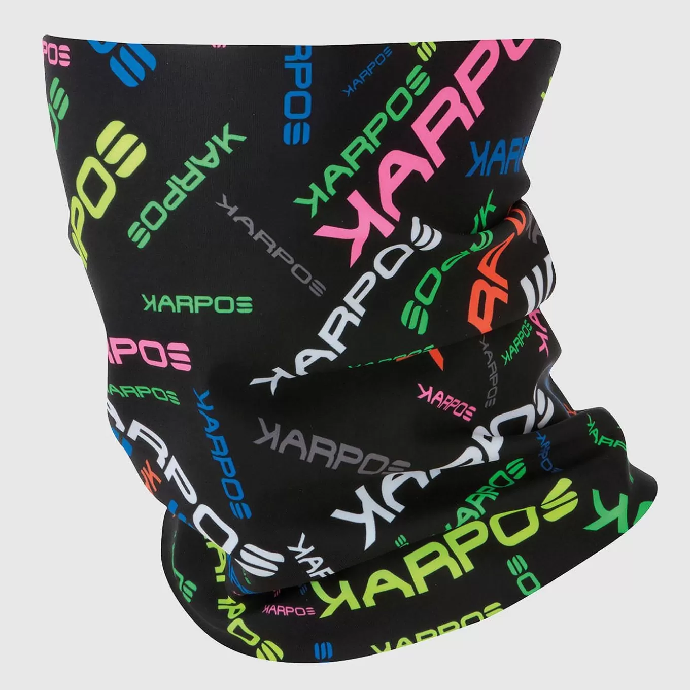 Winter | Skimo Touring | Karpos PELMO NECK WARMER BLACK MULTICOLOR