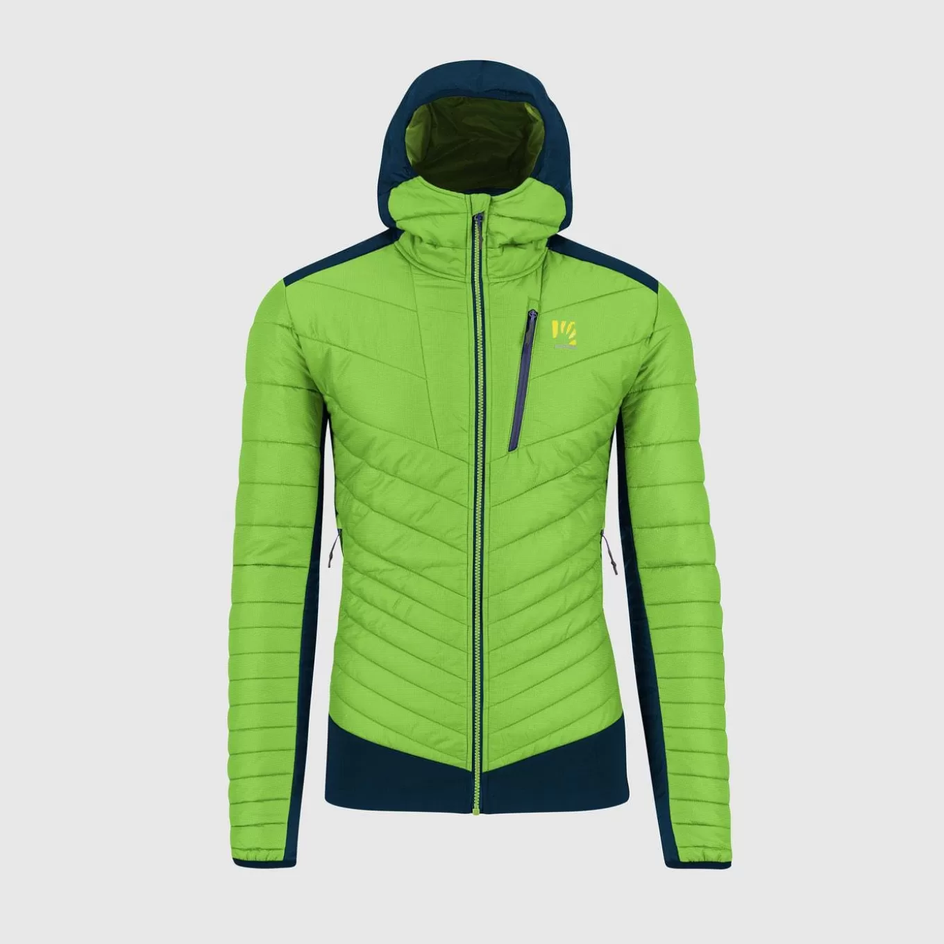 Winter | Skimo Touring | Karpos PIAN LONGHI JACKET MIDNIGHT/GREEN FLASH