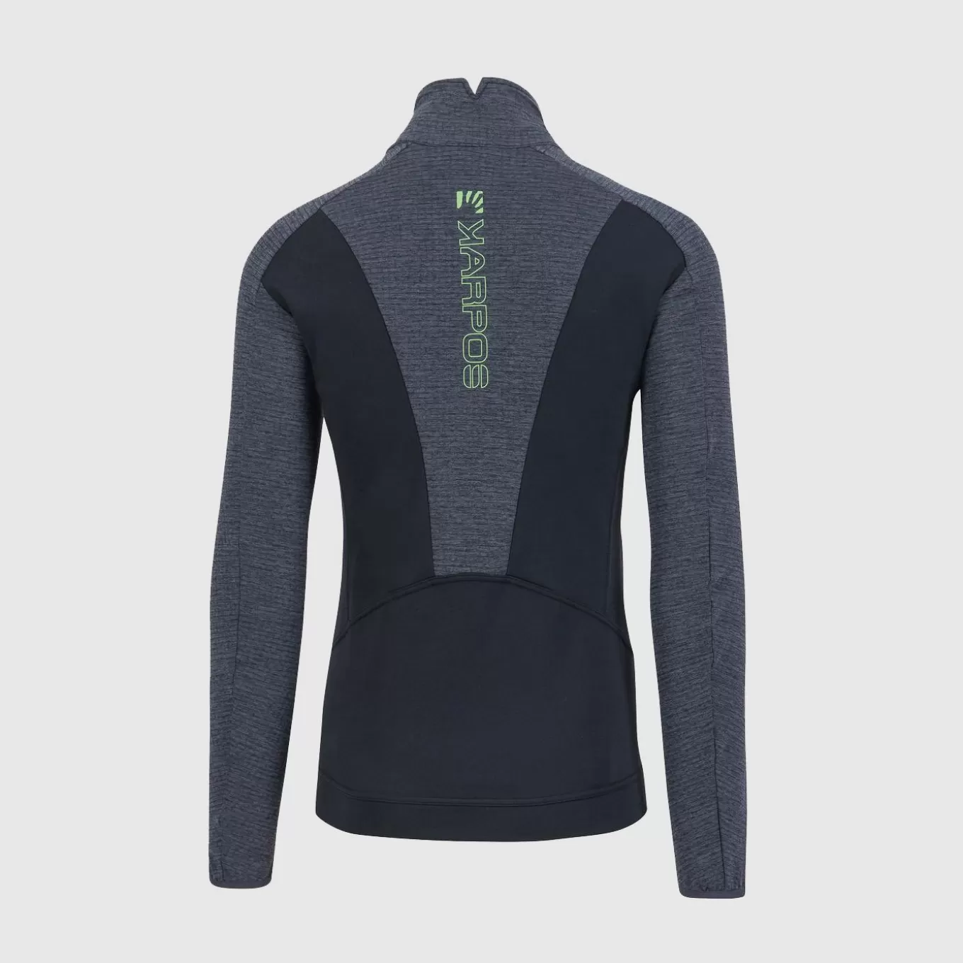 Hiking | Fleeces | Karpos PIZZOCCO EVO FULL-ZIP FLEECE BLACK/OMBRE BLUE/JASMINE GREEN