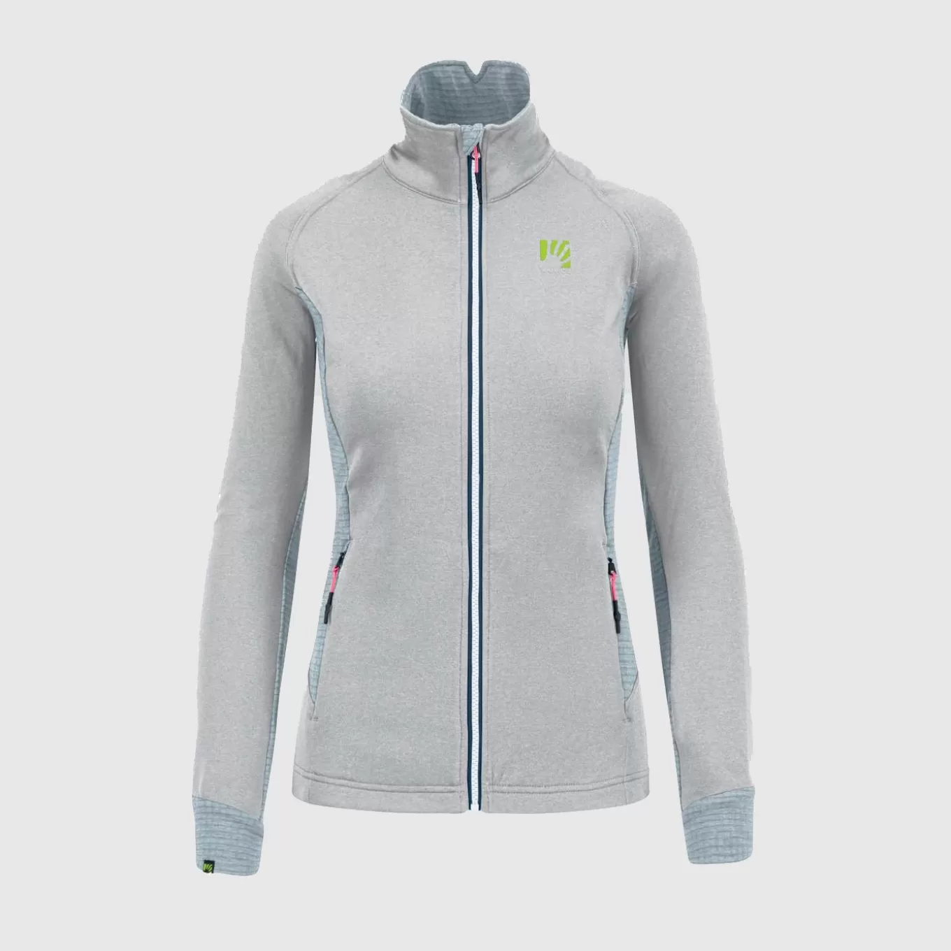 Mountaineering | Climbing | Karpos PIZZOCCO EVO W FULL-ZIP FLEECE WHITE