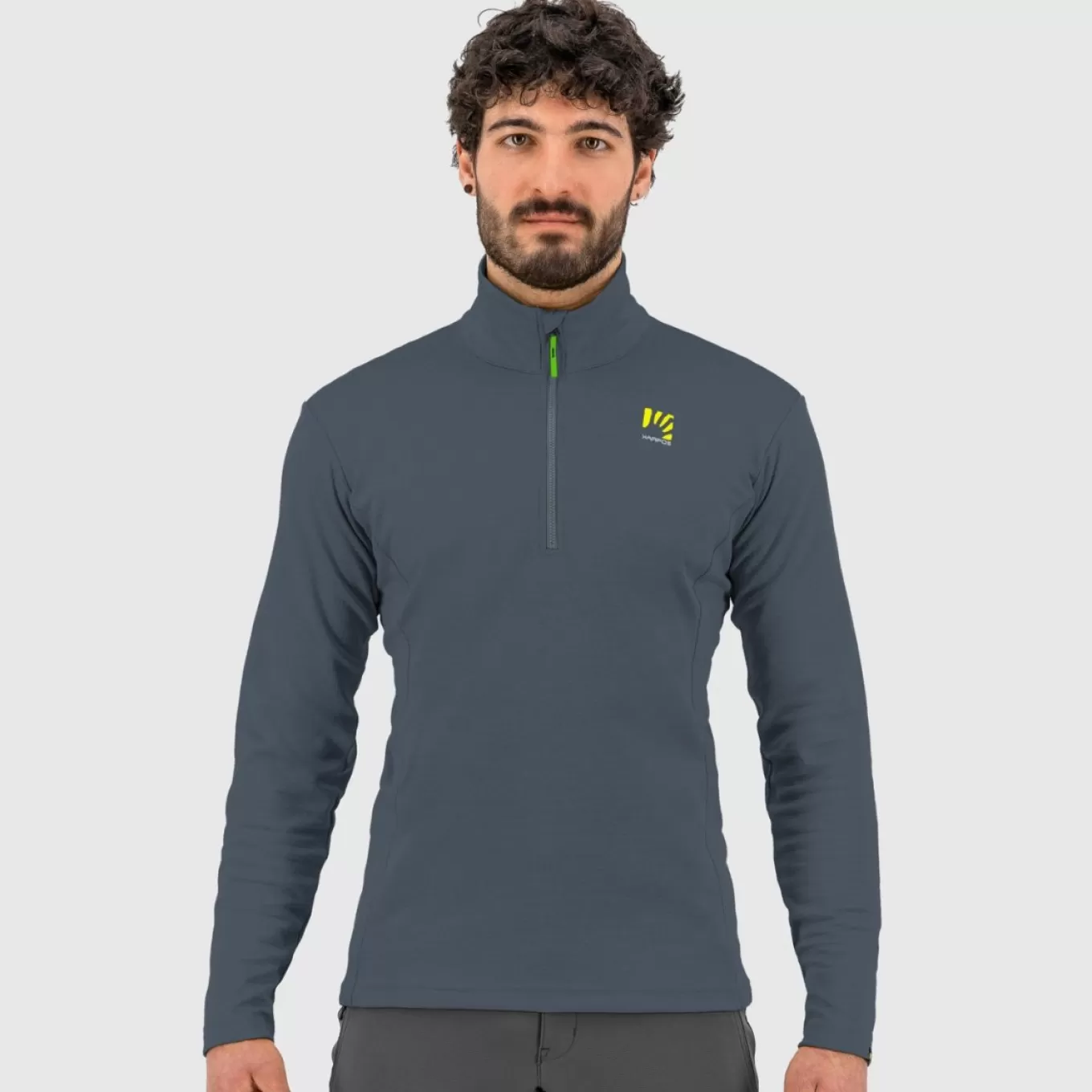 Winter | Ski Mountaineering | Karpos PIZZOCCO HALF ZIP DARK SLATE