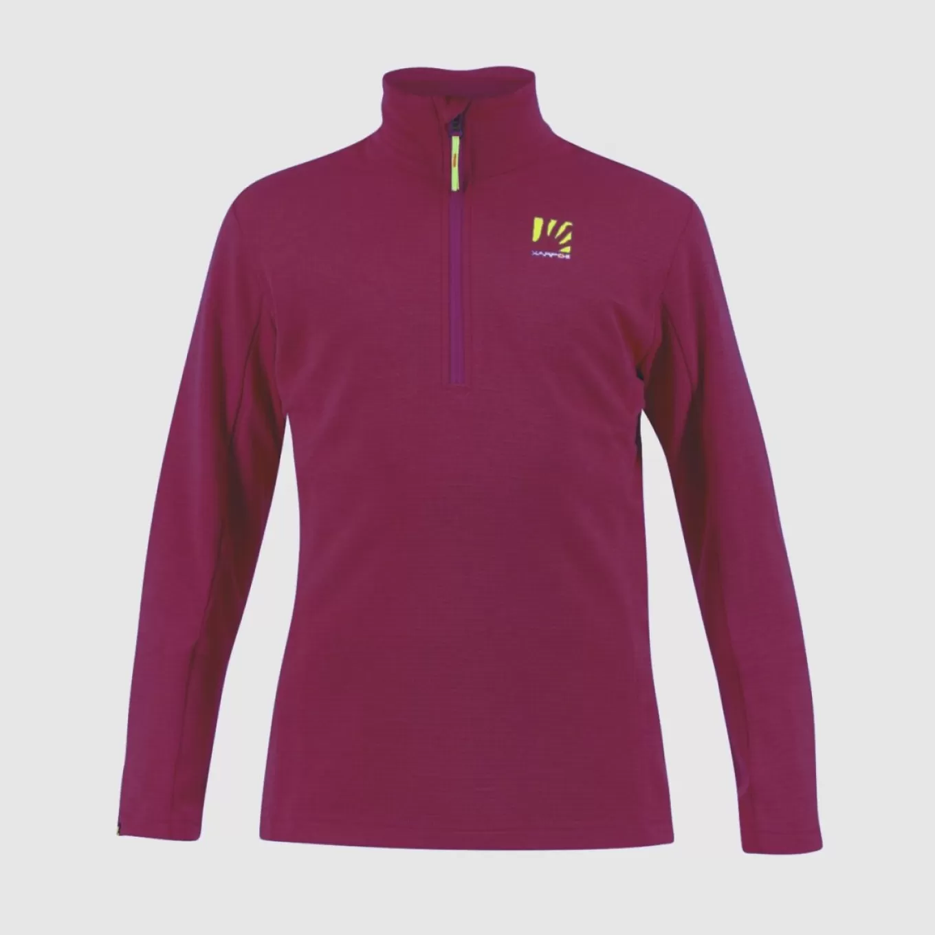 Kids | Winter | Karpos PIZZOCCO KID HALF-ZIP FLEECE RASPBERRY R.