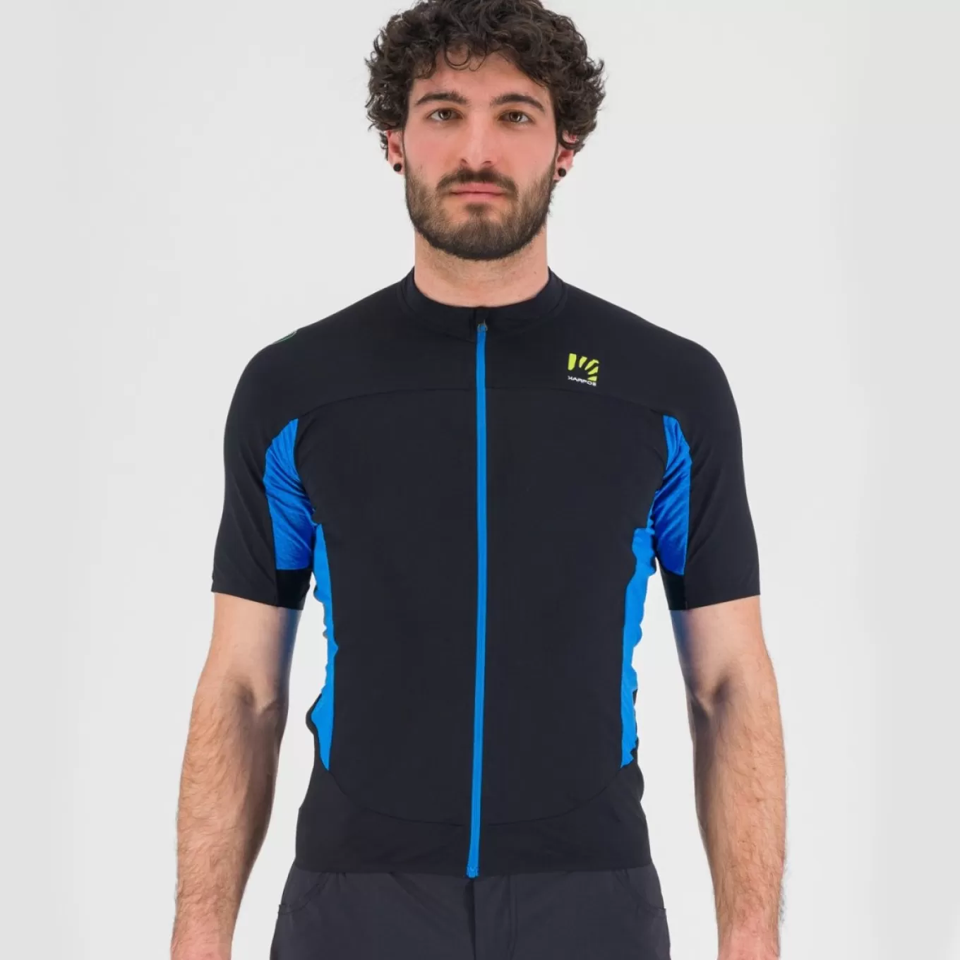 Outlet | Mountain Biking | Karpos PRALONGIA JERSEY BLACK/INDIGO B.