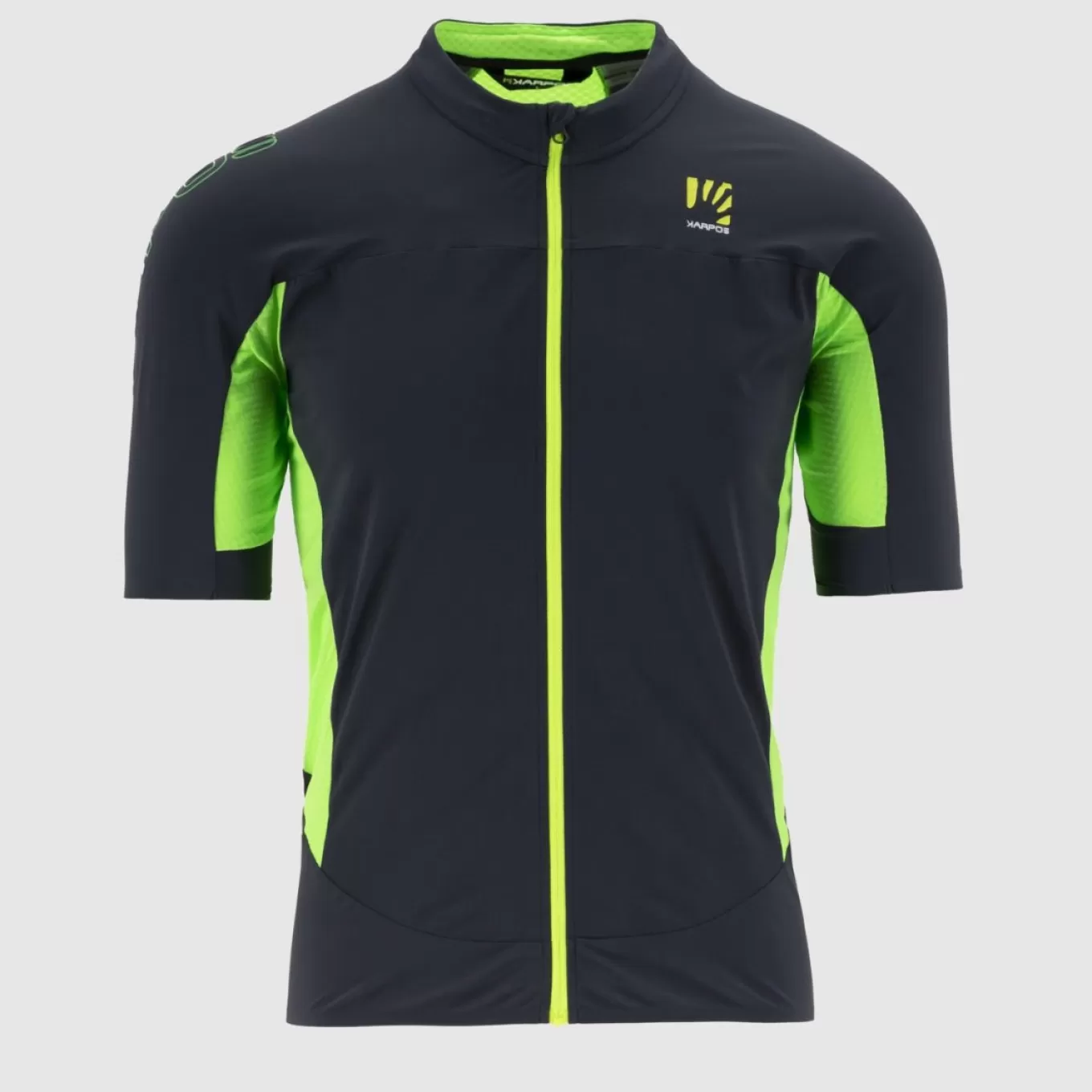 Mountain Biking | T-Shirts | Karpos PRALONGIA JERSEY OMBRE BLUE/GREEN FLUO