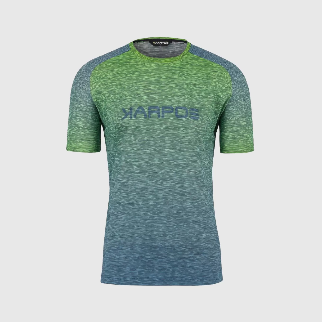 Hiking | T-Shirts | Karpos PRATO PIAZZA JERSEY BLUEFIN/JASMINE GREEN