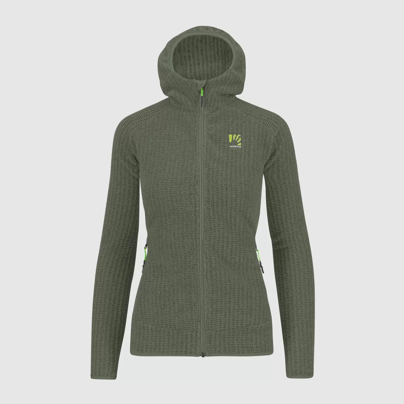 Winter | Fleeces | Karpos ROCCHETTA W HOODIE FLEECE THYME