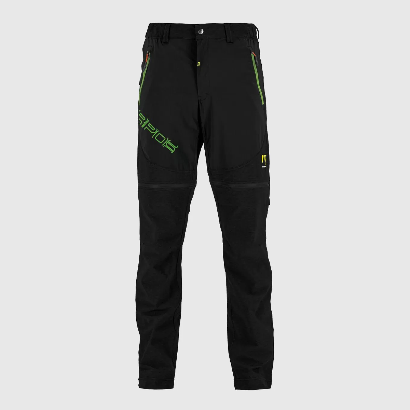 Hiking | Pants | Karpos SANTA CROCE ZIP-OFF PANTS BLACK/JASMINE GREEN