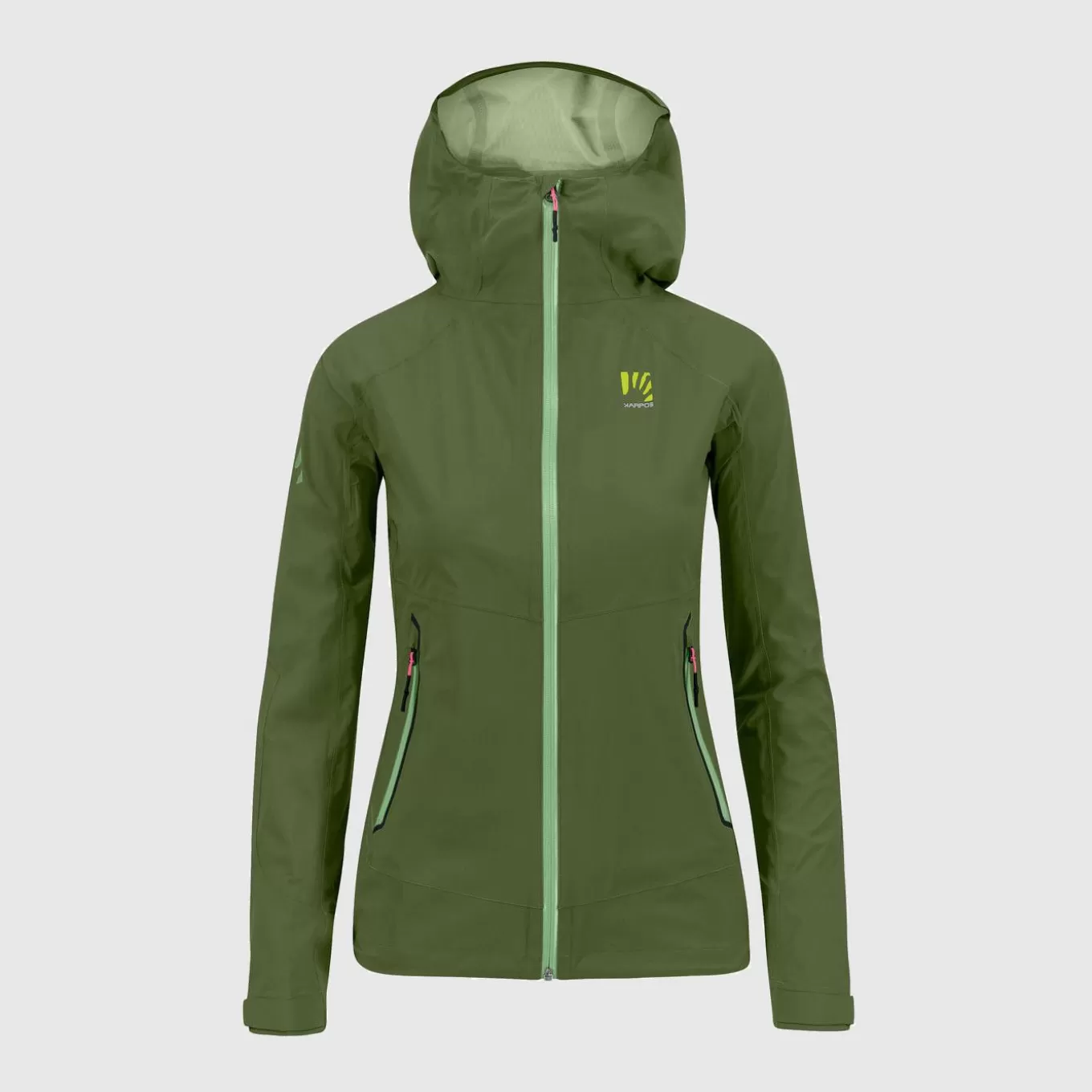 Rain | Mountaineering | Karpos TEMPORALE W JACKET CEDAR GREEN