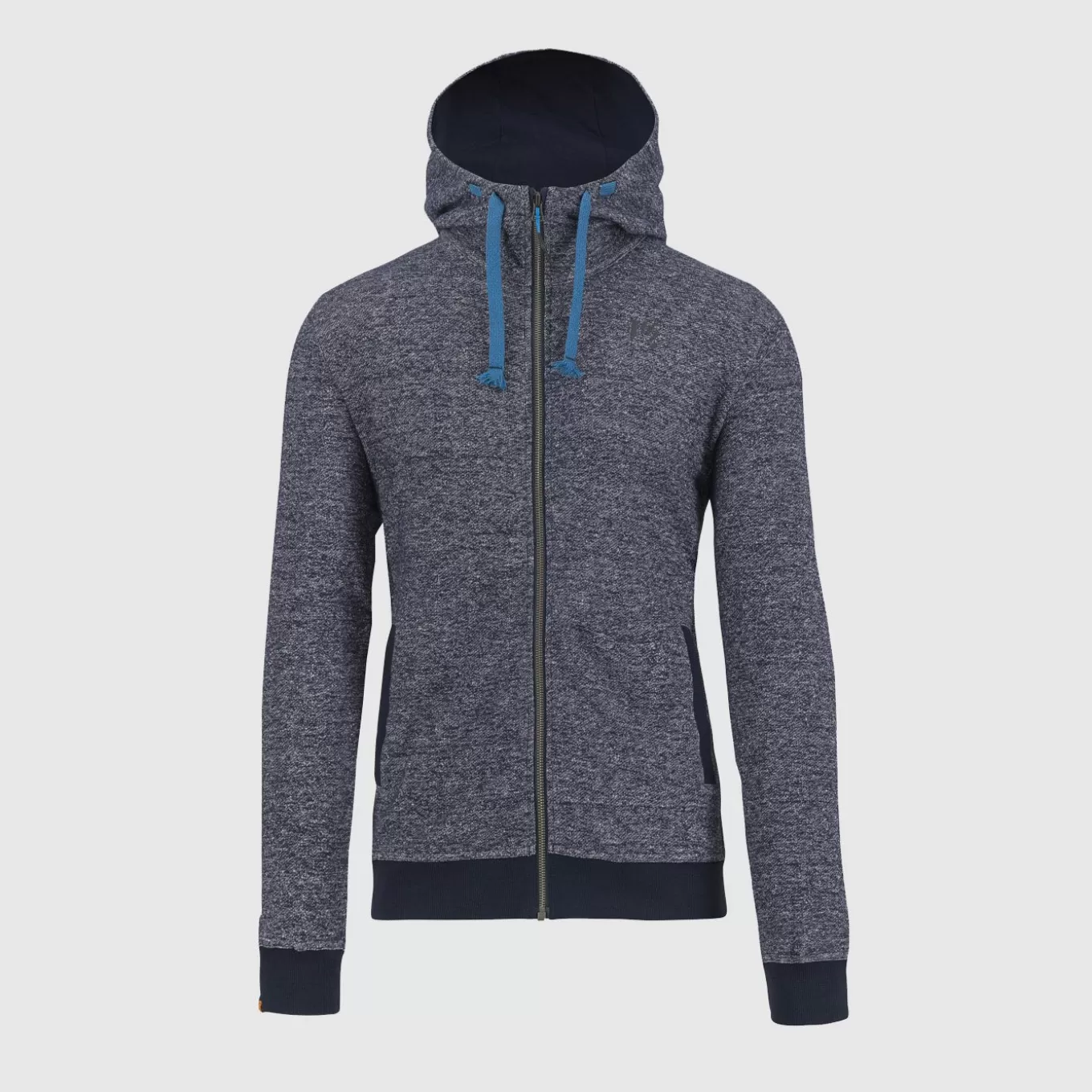 Lifestyle | Climbing | Karpos TOTOGA HEMP FULL-ZIP HOODIE SKY CAPTAIN MELANGE