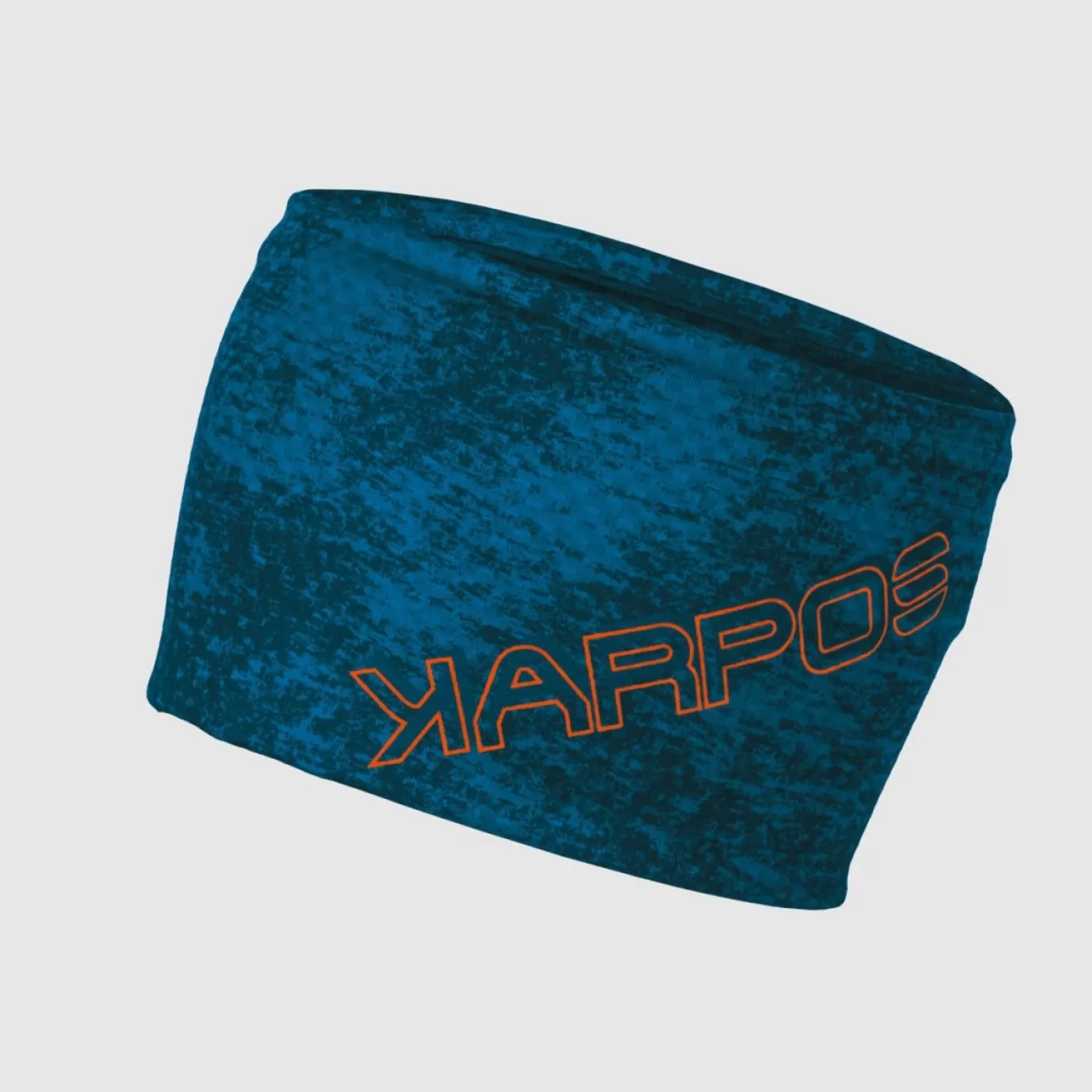 Outlet | Outlet | Karpos TRE CIME 12CM HEADBAND PRINT 1 INDIGO/TANGERINE T.