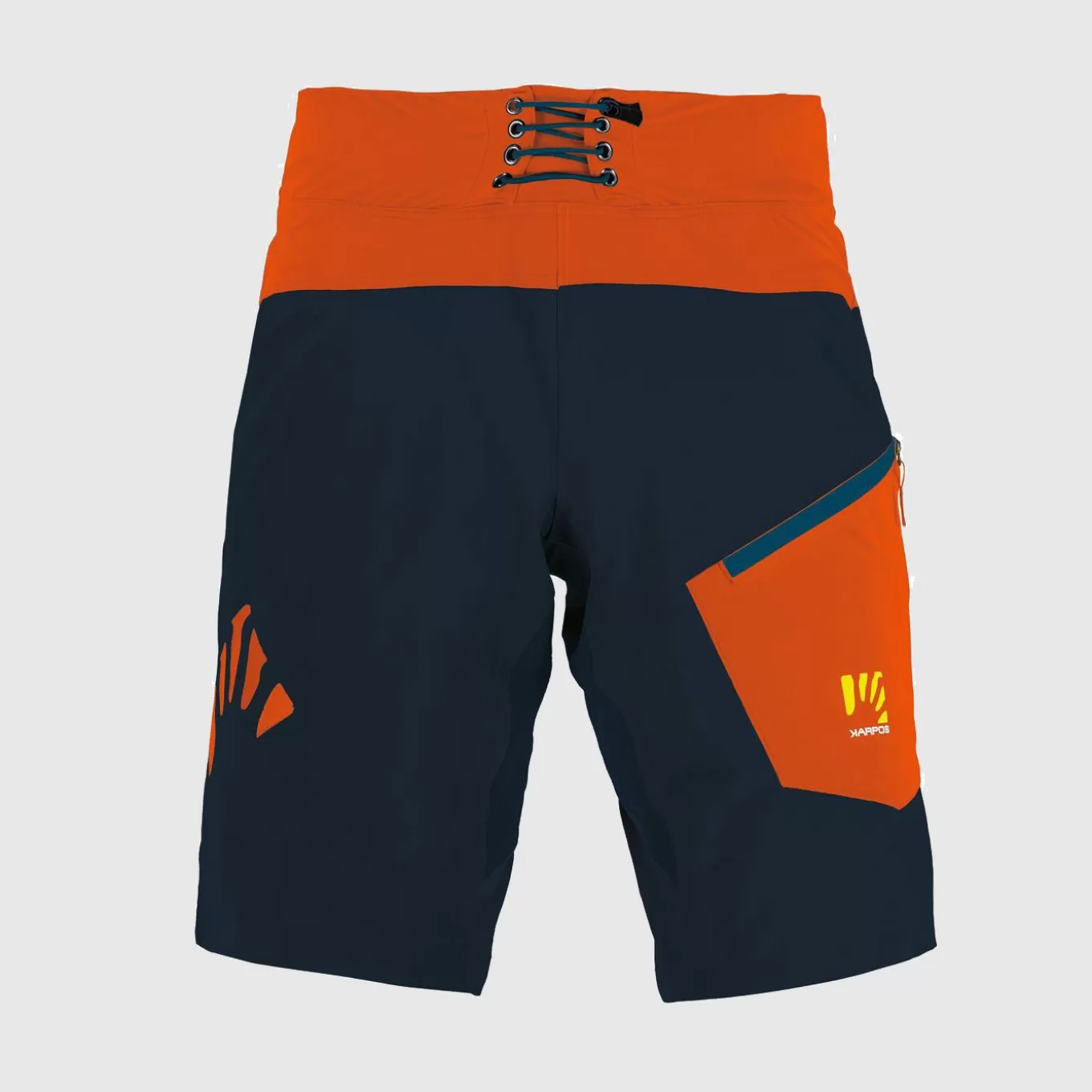 Mountain Biking | Shorts | Karpos VAL DI DENTRO BERMUDA OUTER SPACE/TANGERINE T/LAVA F