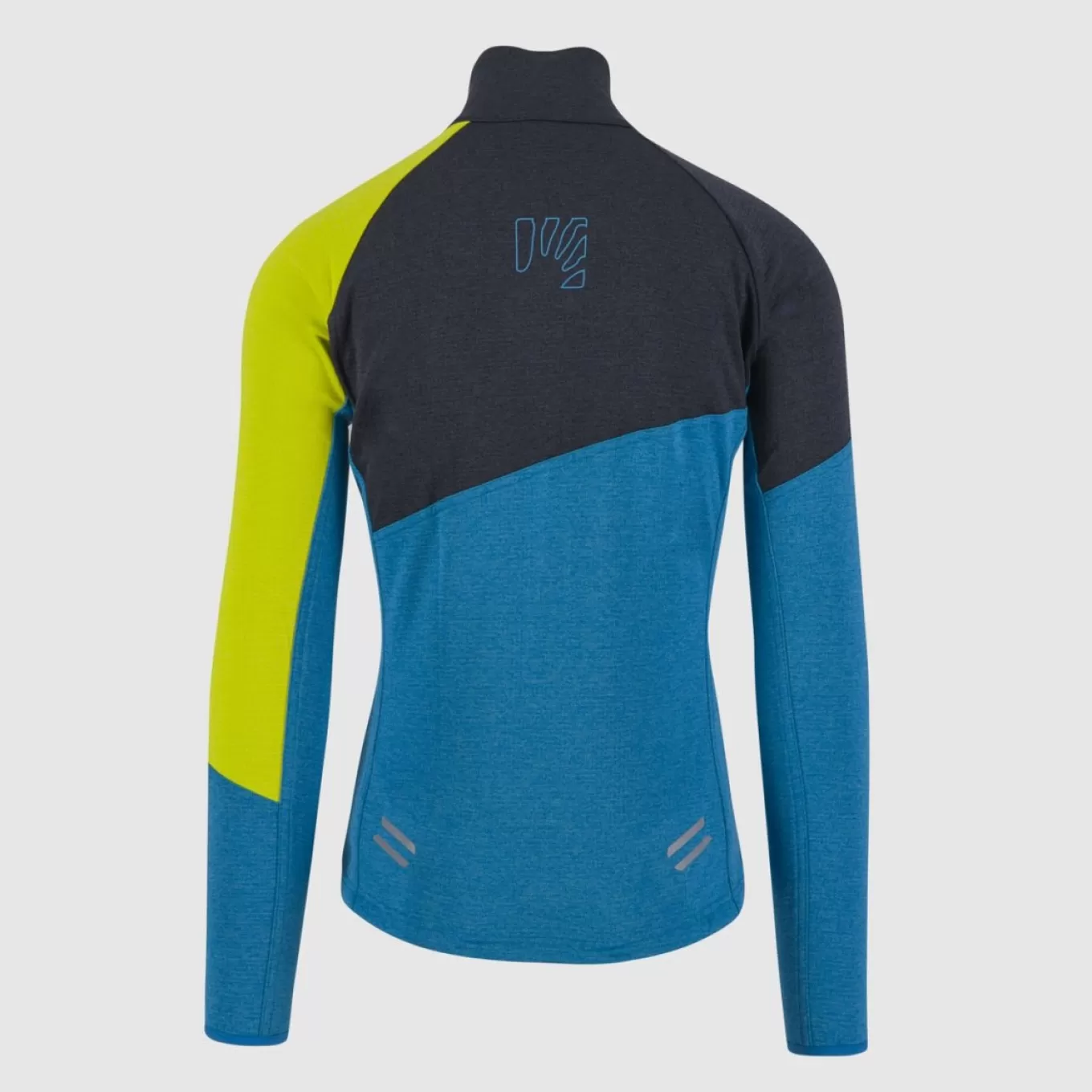 Winter | Mountain Biking | Karpos VAL VIOLA FULL-ZIP FLEECE BLUE JEWEL/BLACK/SULPHUR